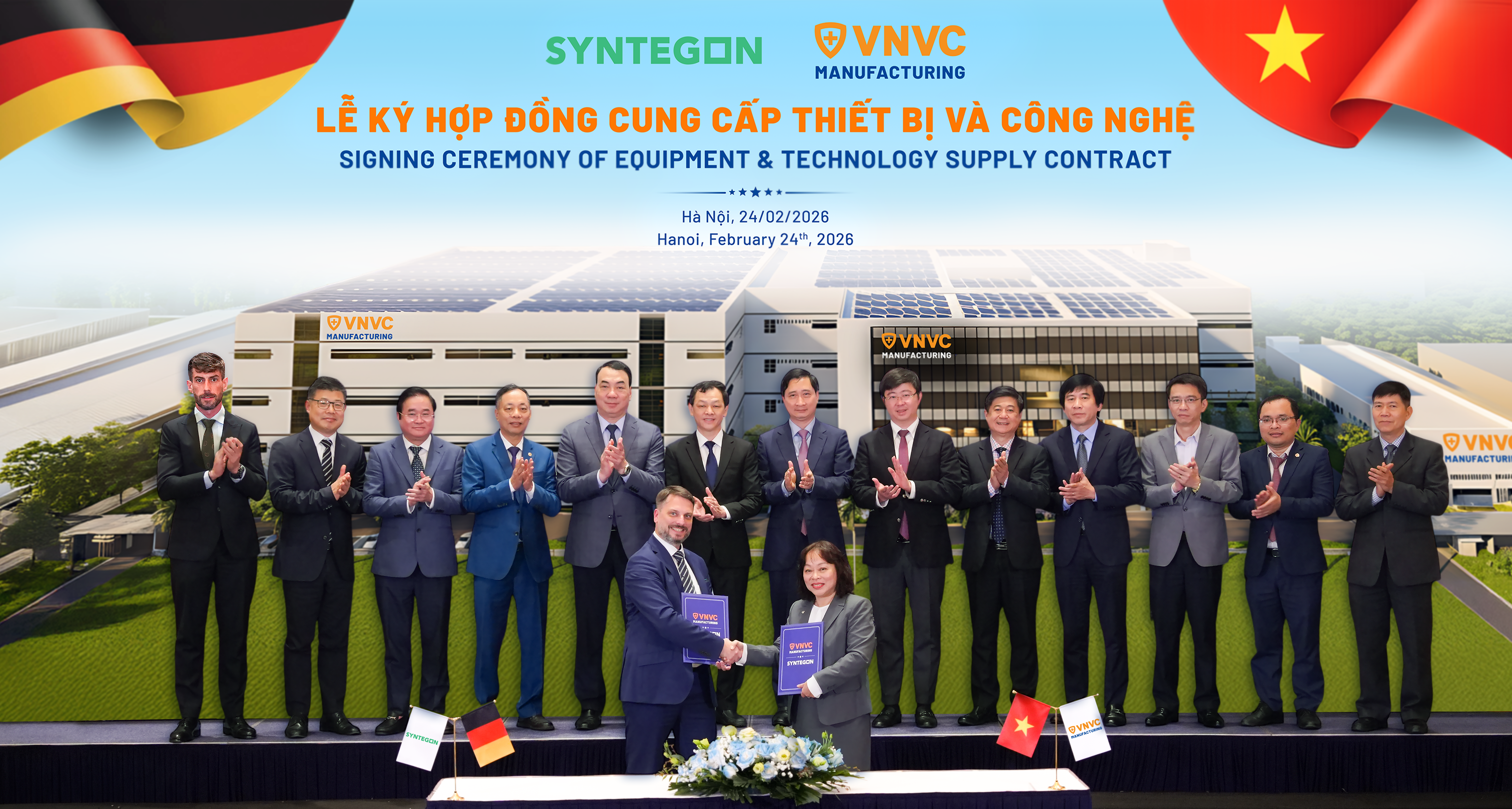 Hình trong bài Lễ ký kết VNVC & Syntegon (2)
