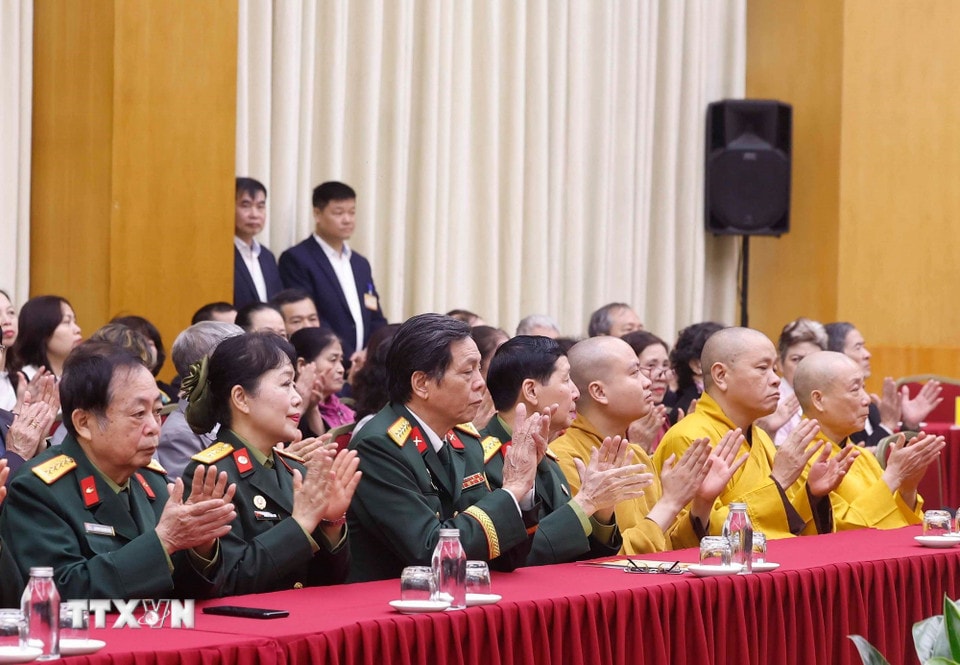 Các đại biểu tham dự hội nghị. (Ảnh: Thống Nhất/TTXVN)