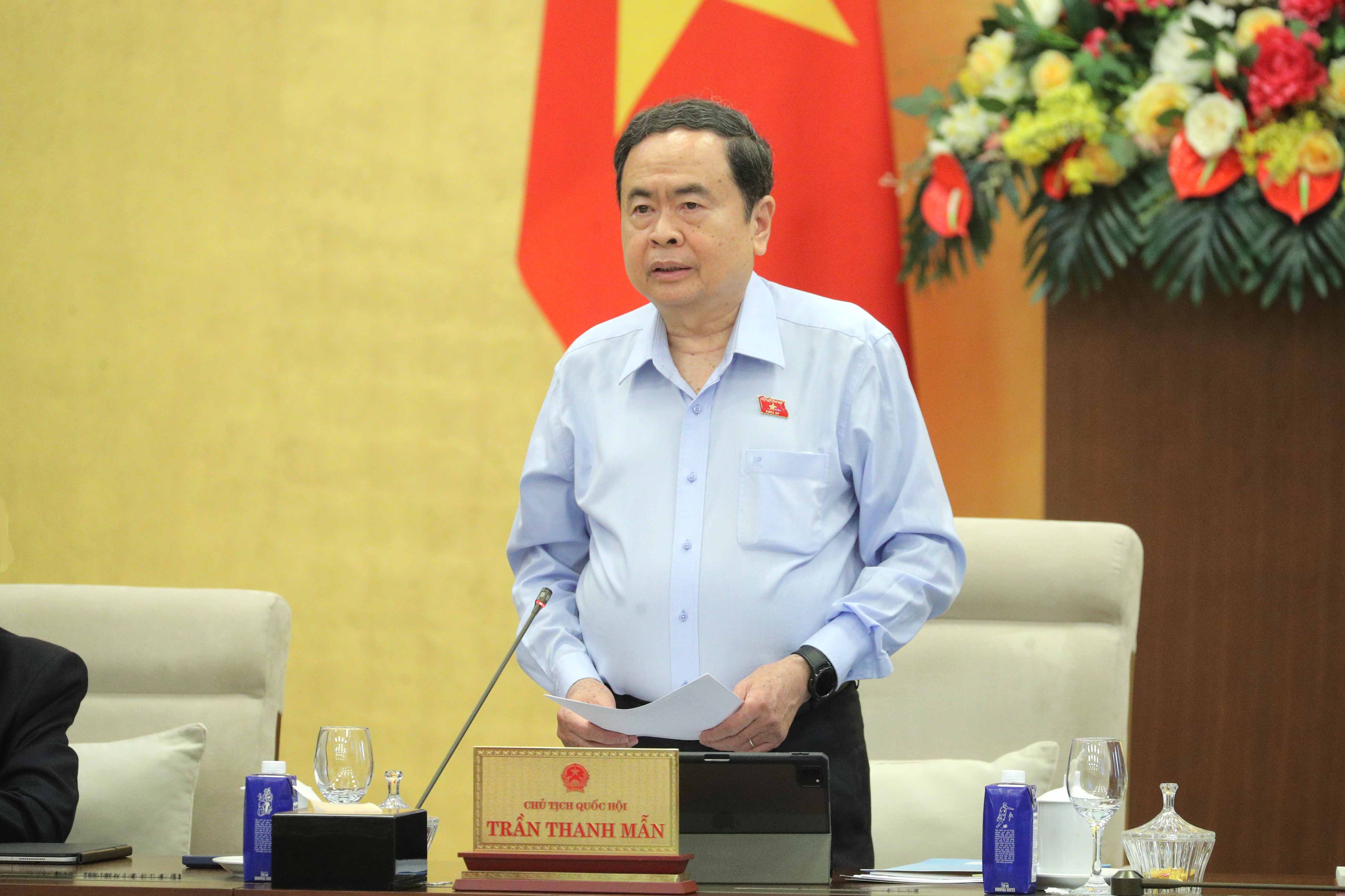 Chủ tịch Quốc hội Trần Thanh Mẫn