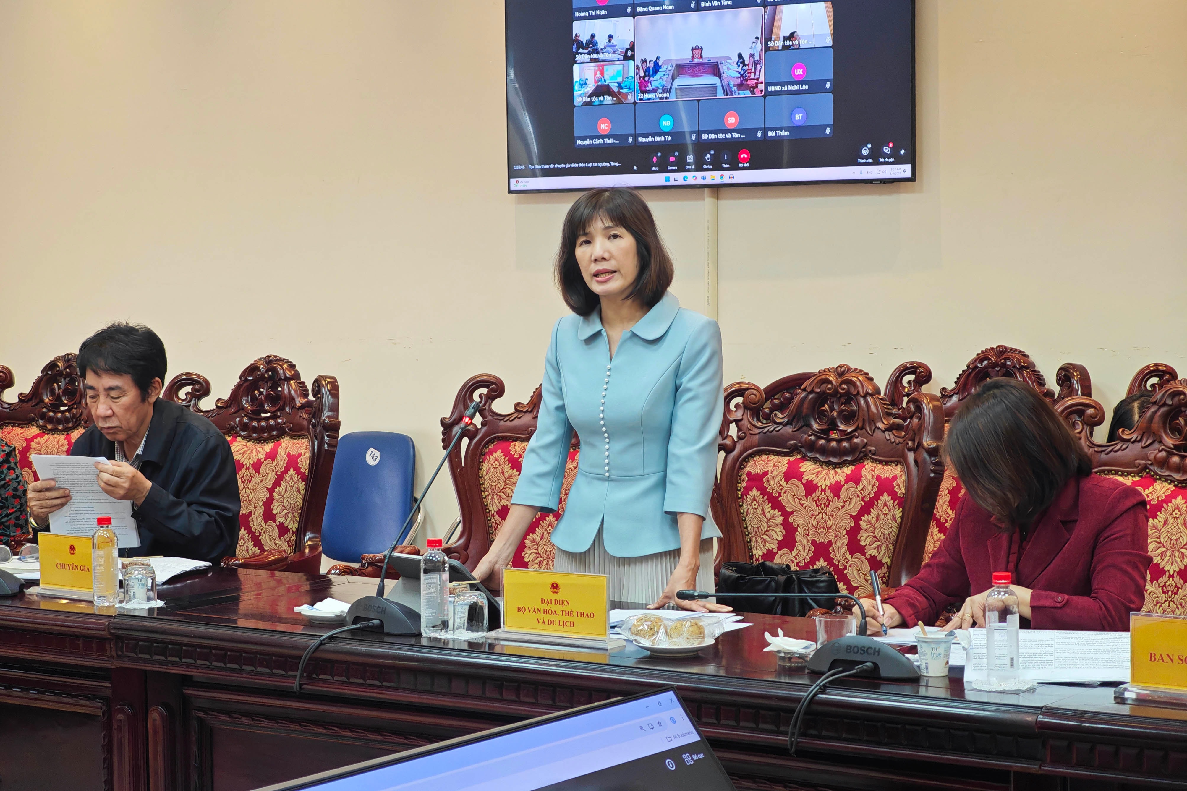 Phó Cục trưởng Cục Phát thanh, truyền hình và thông tin điện tử Nguyễn Thị Thanh Huyền