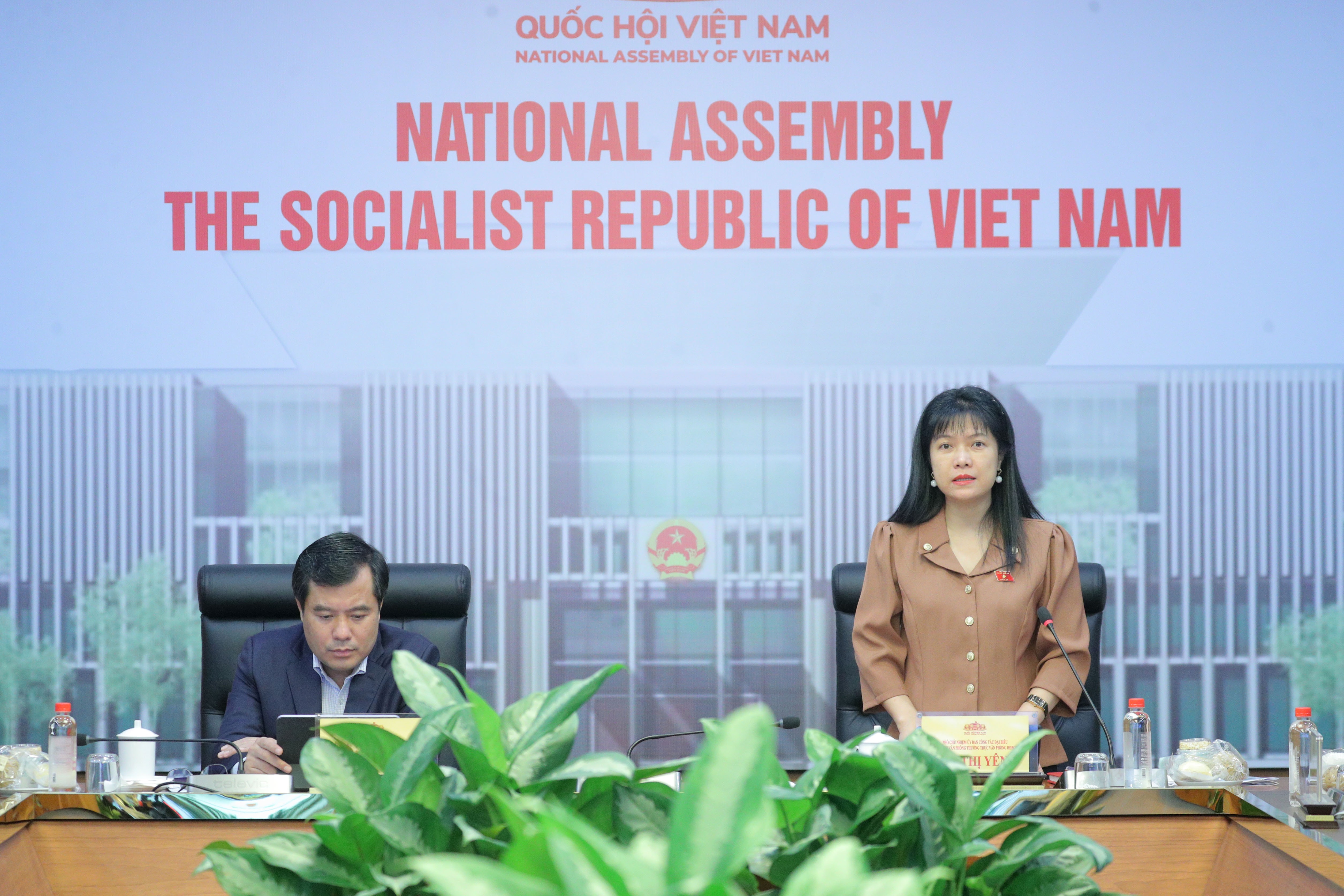 Timbalan Pengerusi Jawatankuasa Hal Ehwal Perwakilan Ta Thi Yen 1