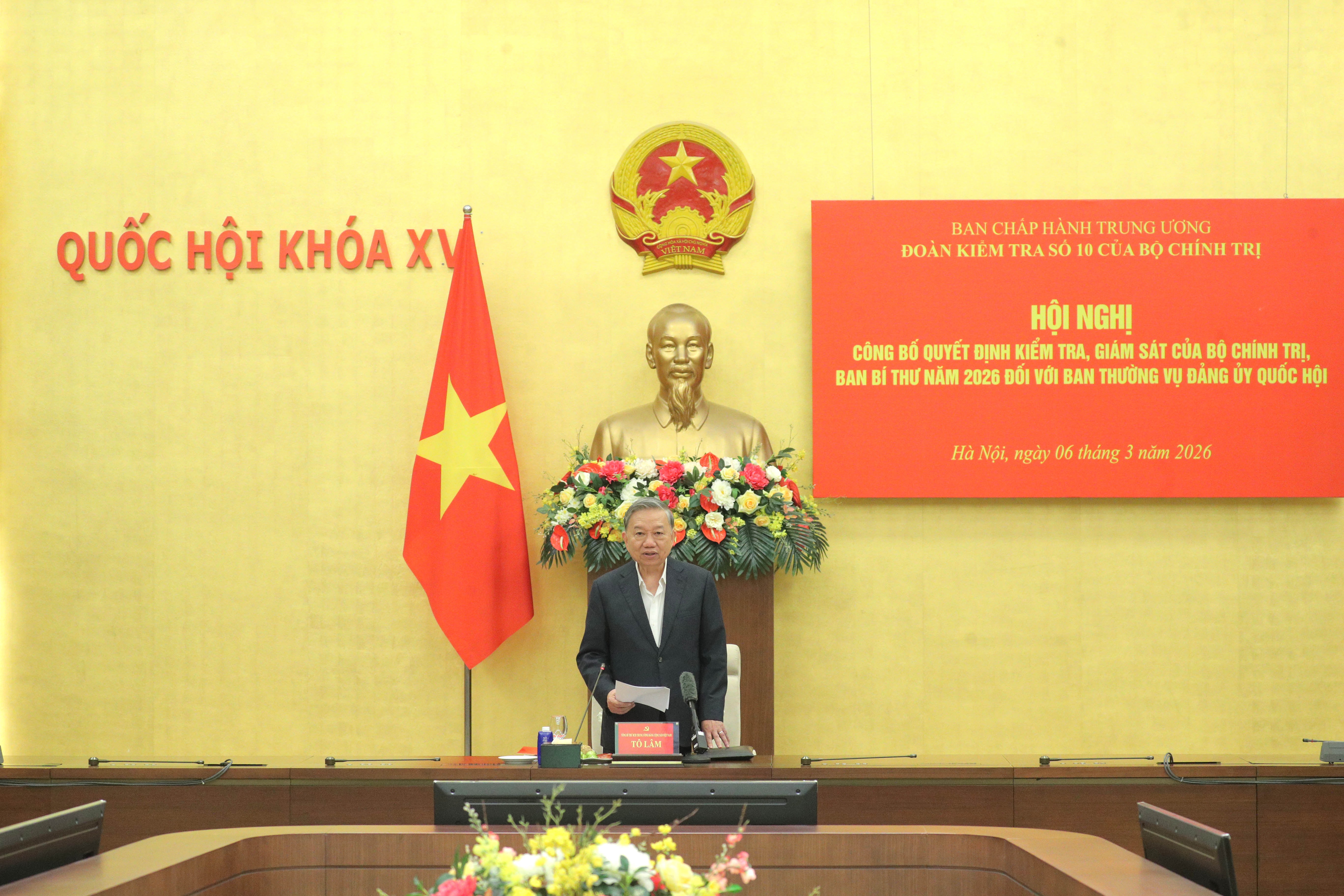 Tổng Bí thư Tô Lâm phát biểu 3