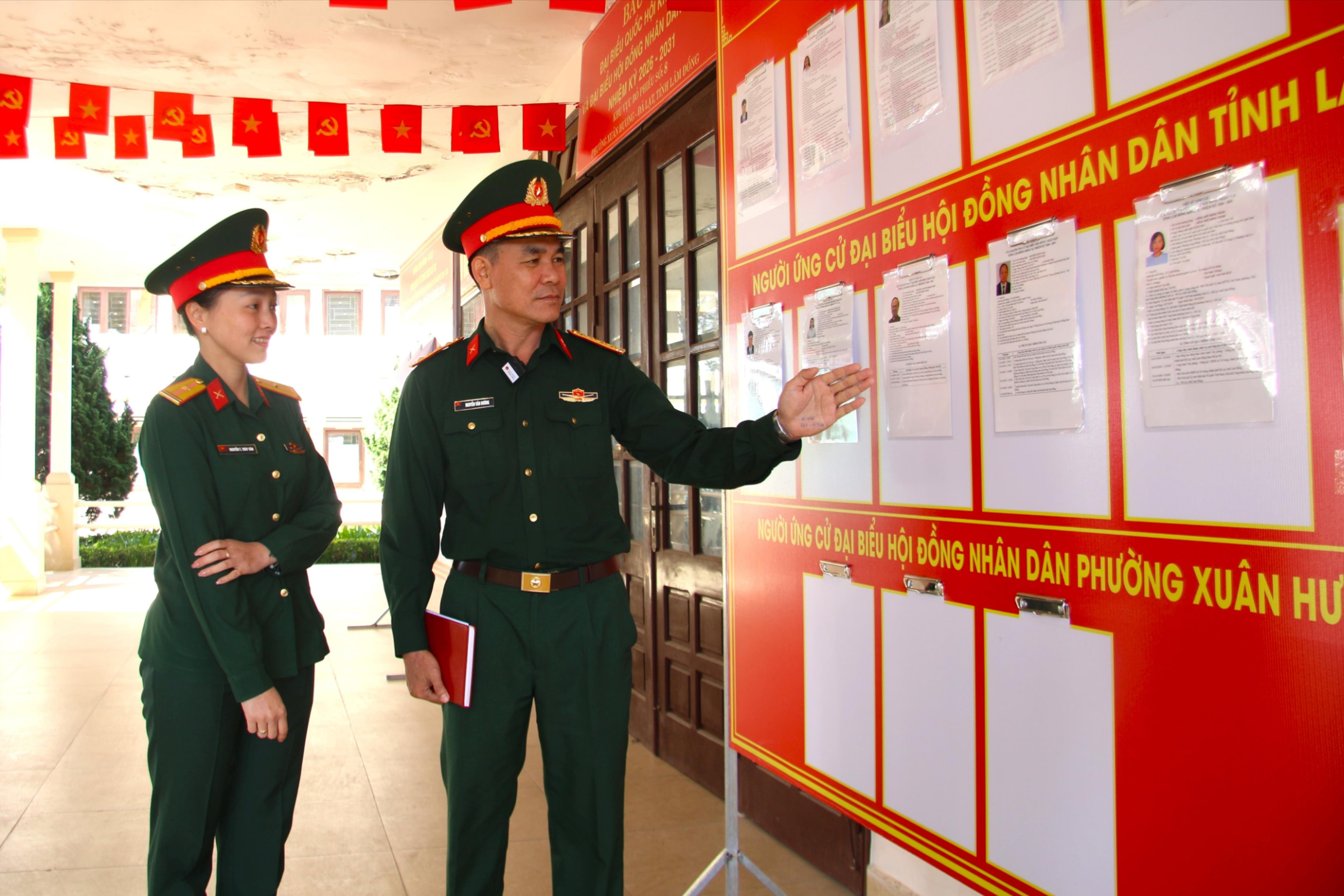 Chủ nhiệm Chính trị Bộ Chỉ huy Quân sự tỉnh Lâm Đồng, Đại tá Nguyễn Văn Đương
