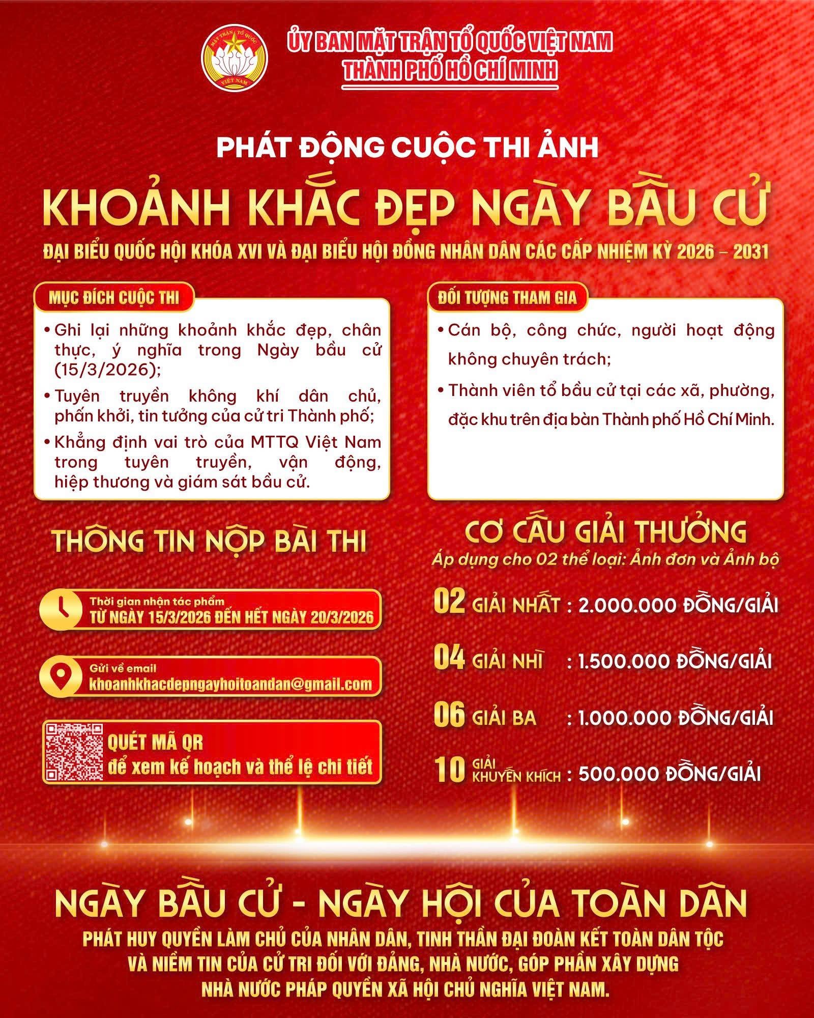 Khoảnh khắc đẹp ngày bầu cử