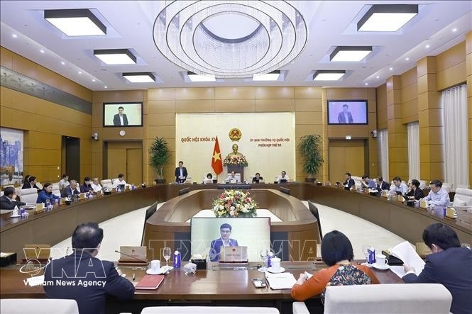 The 55th session of the National Assembly Standing Committee on March 2, 2026. (Photo: VNA)