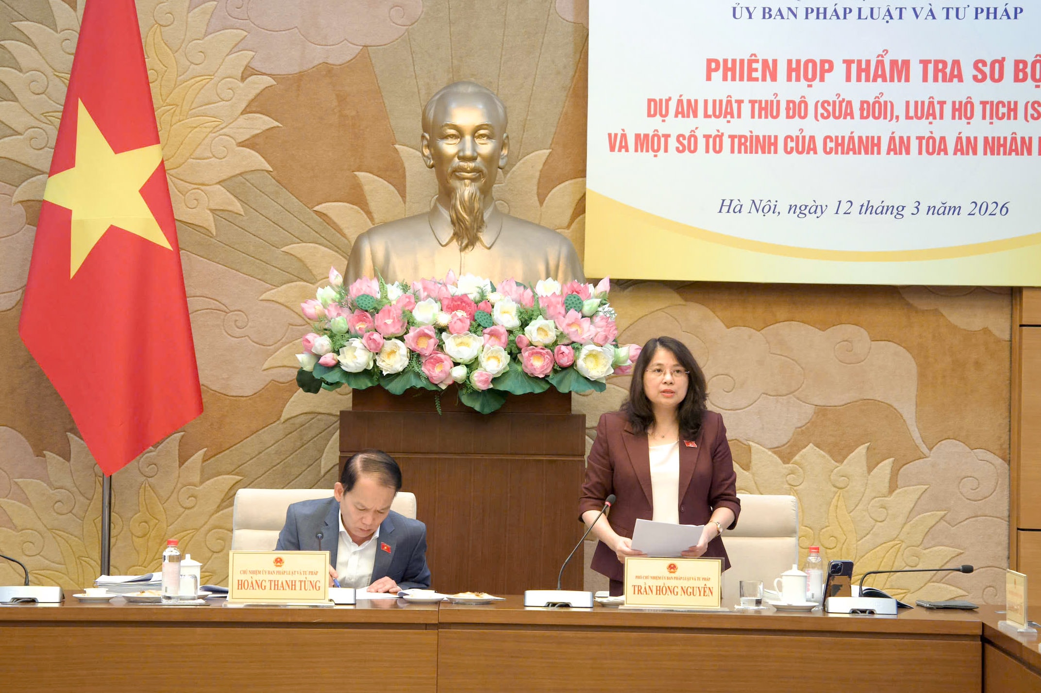 Phó Chủ nhiệm Ủy ban Pháp luật và Tư pháp Trần Hồng Nguyên