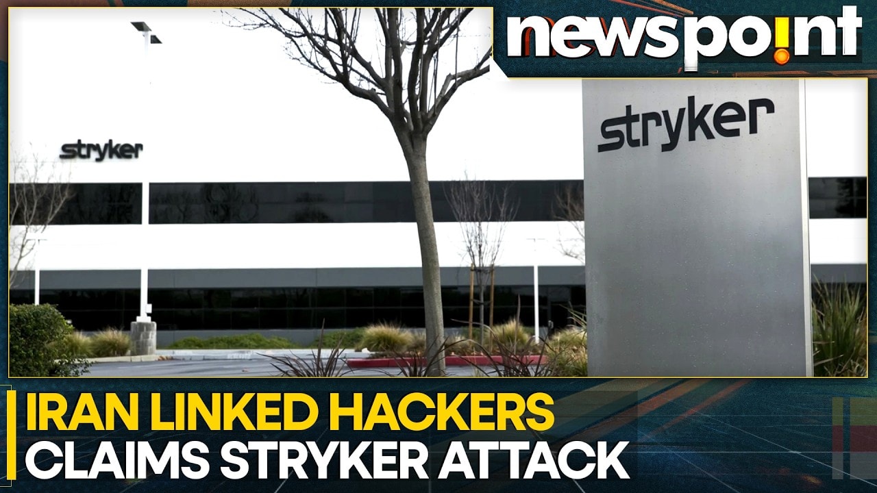 Iran-Linked Hackers Claim Major Cyberattack On Stryker, Systems Disrupted Worldwide | WION