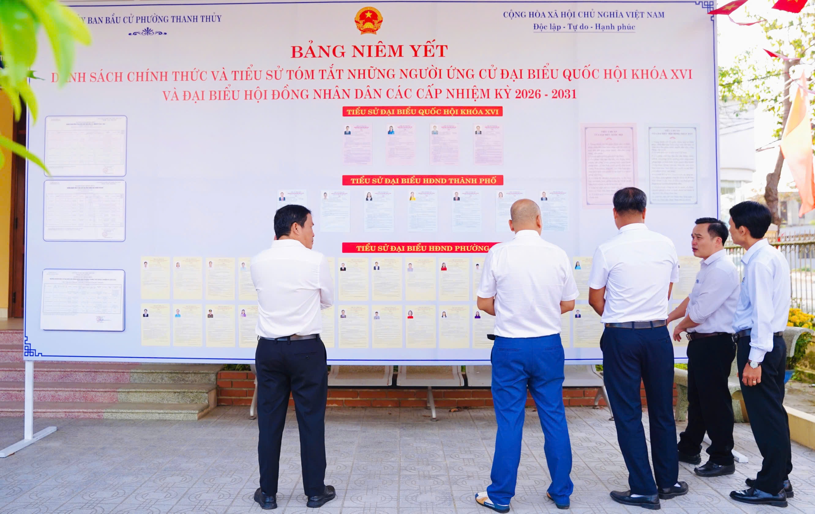 13-3 Cong tac chuan bi bau cu tai TP Hue co ban hoan tat