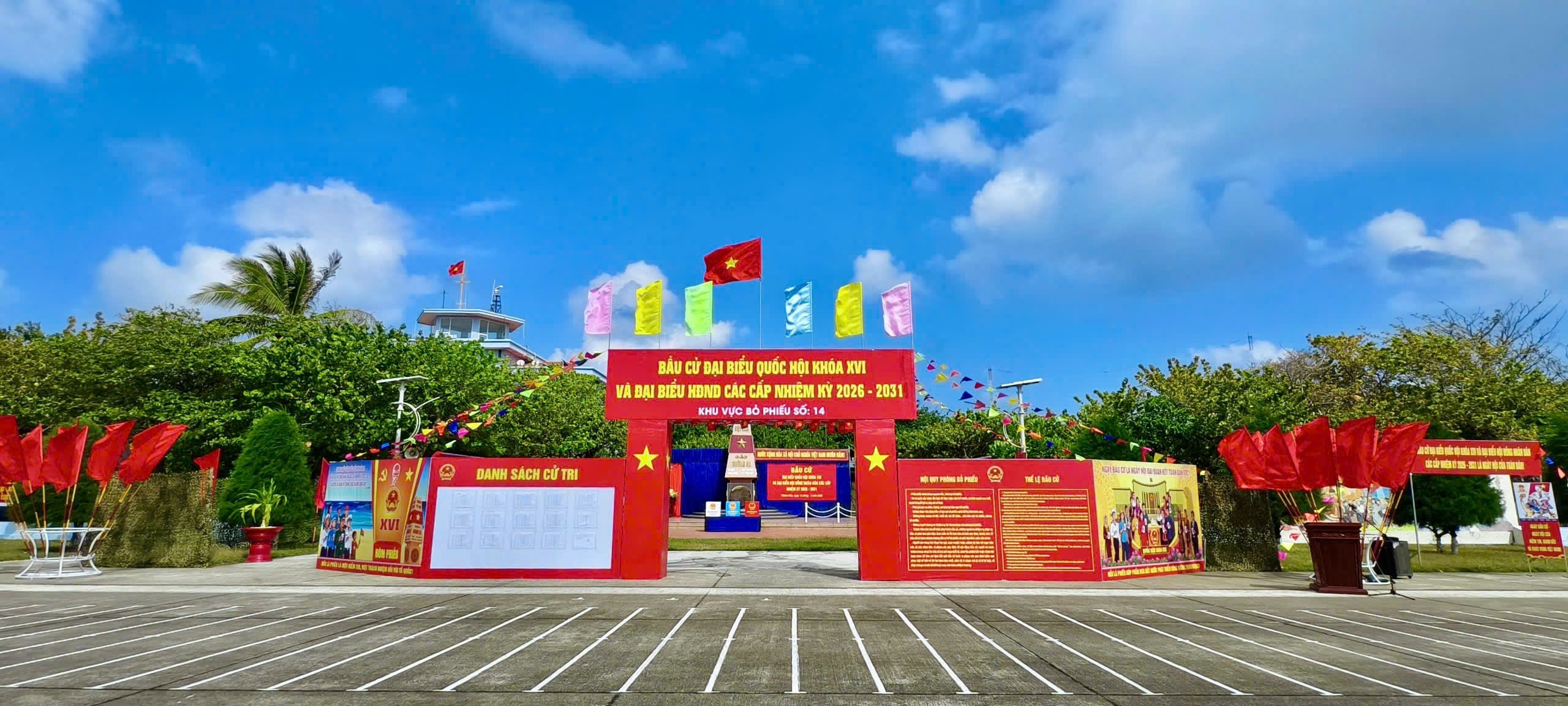 Khu vực bỏ phiếu số 14, đảo Trường Sa, đặc khu Trường Sa
