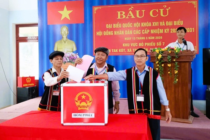 Những lá phiếu mang theo kỳ vọng của cử tri.