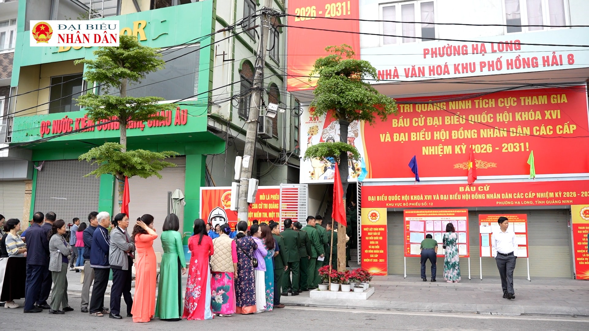 folk avgav sina röster