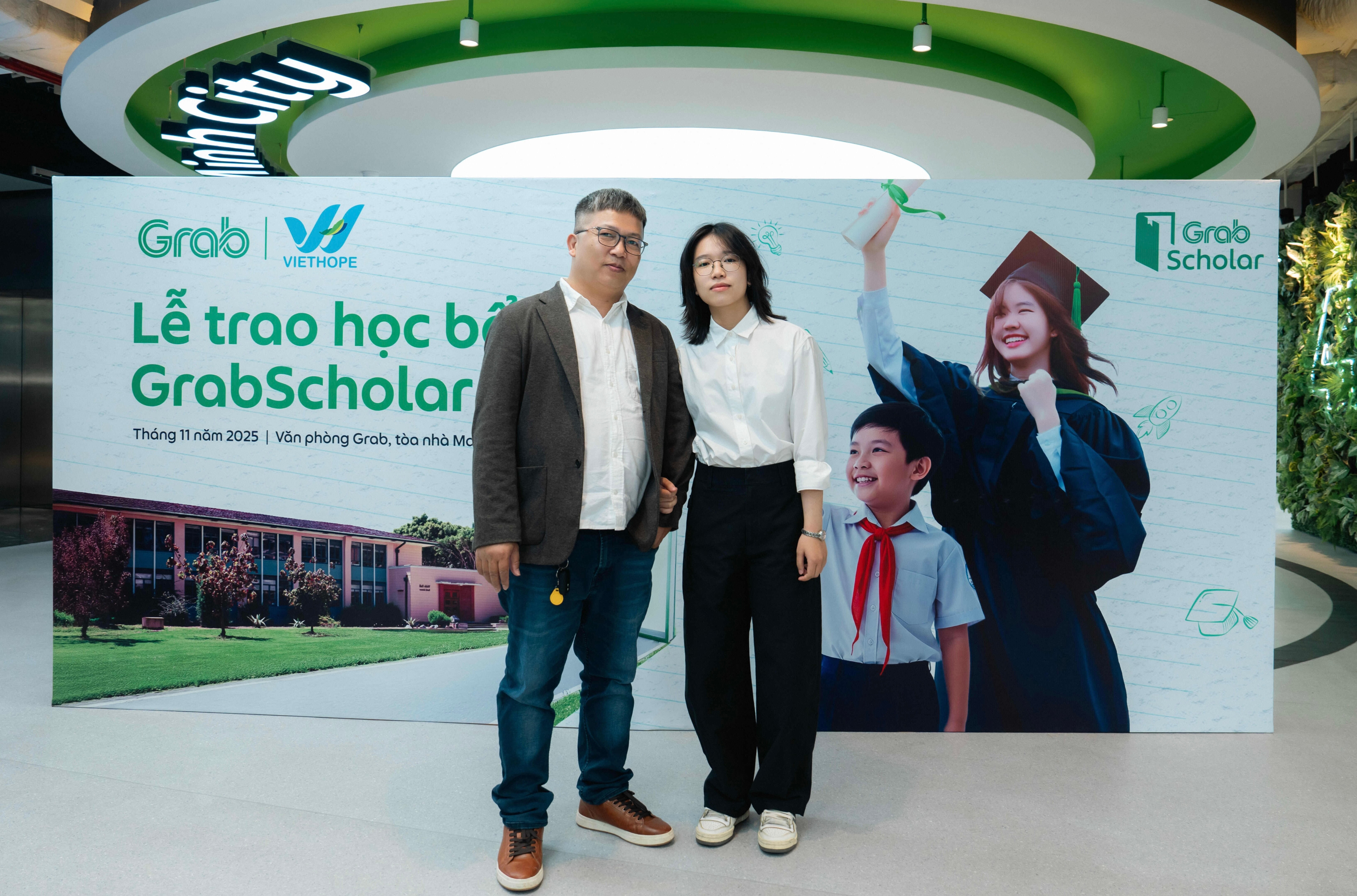 Đặng Phương Ngân - một trong những sinh viên đầu tiên tại Việt Nam nhận học bổng GrabScholar vào năm 2025