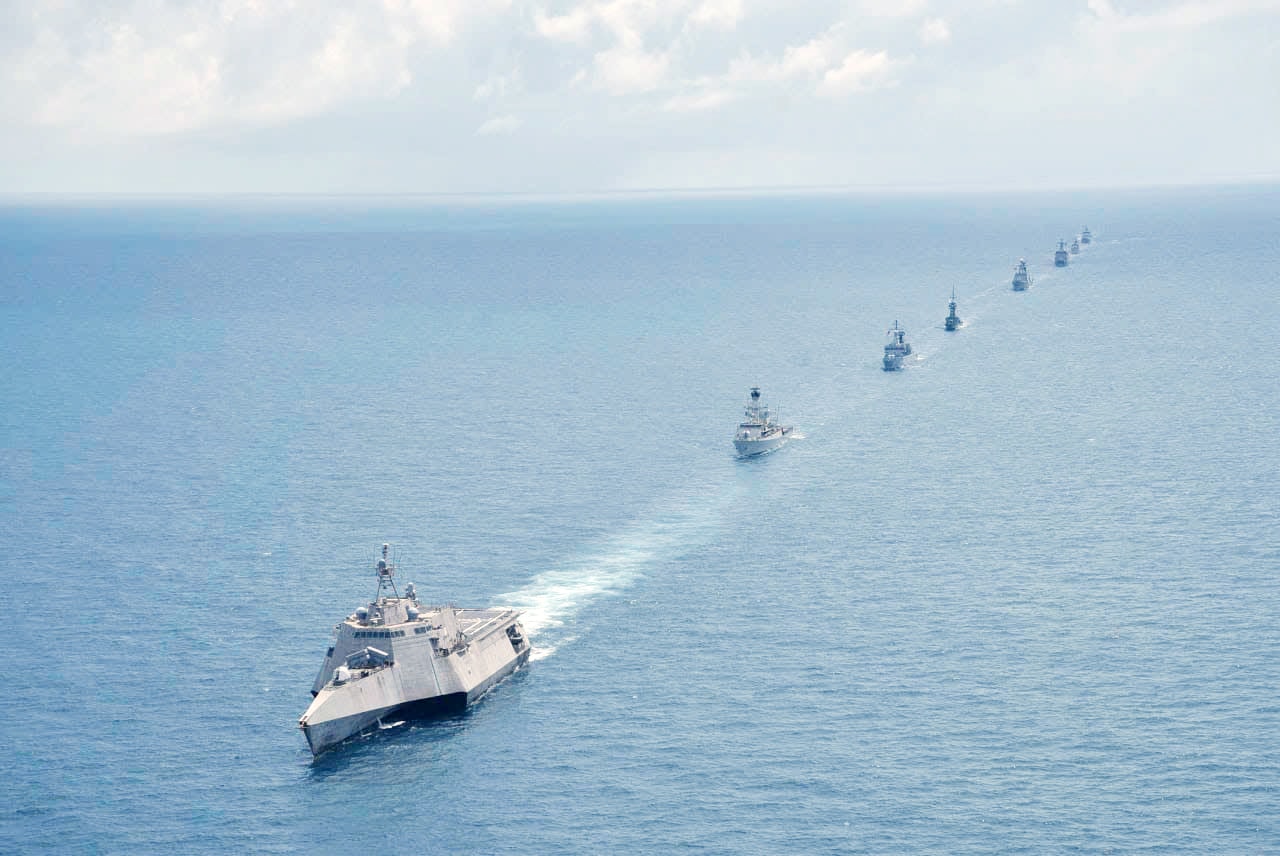 5. Tàu 09, Lữ đoàn 171, Vùng 2 tham gia diễn tập hàng hải Asean - Hoa Kỳ tại Indonesia