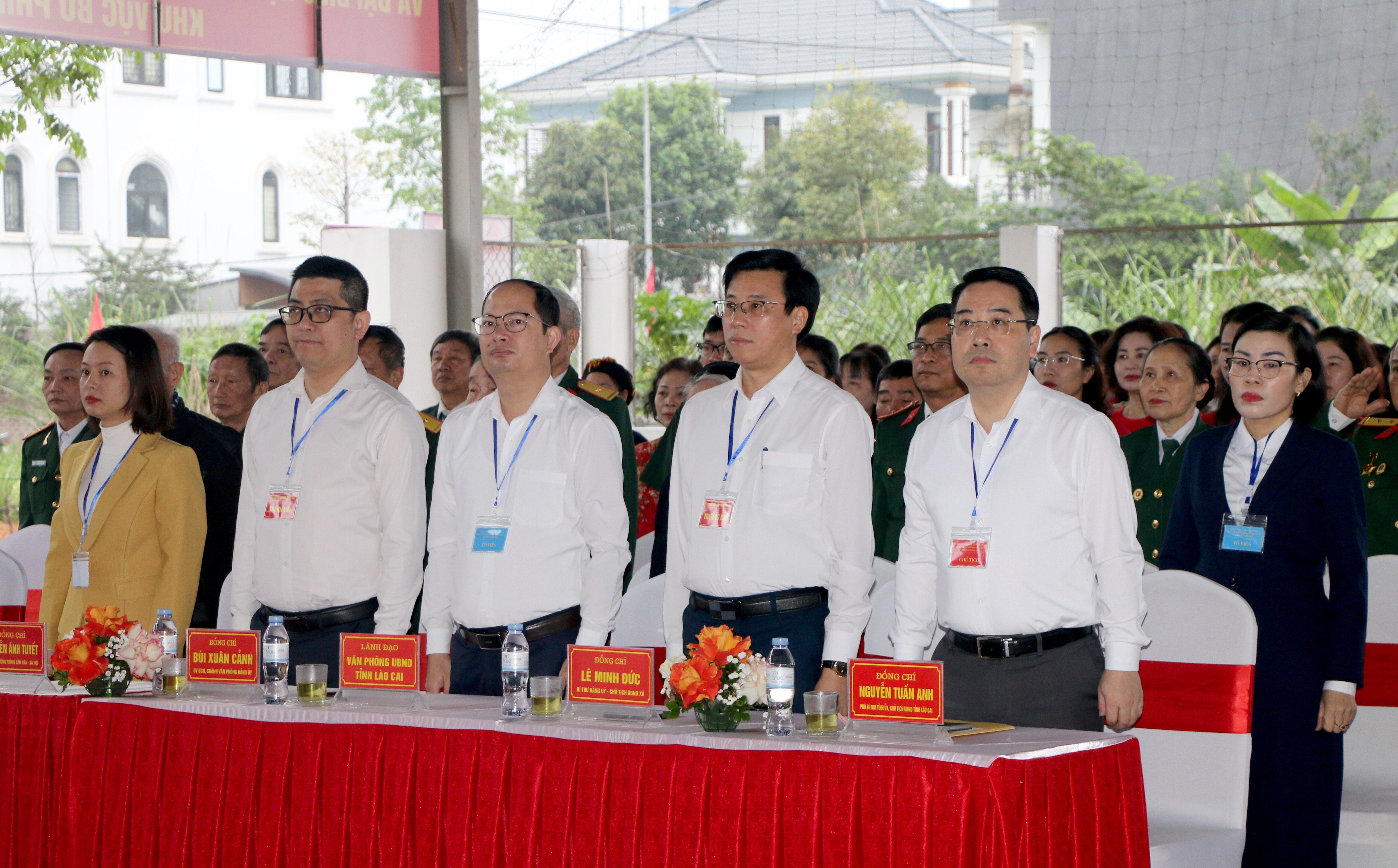 Đồng chí Nguyễn Tuấn Anh – Phó Bí thư Tỉnh ủy, Chủ tịch UBND tỉnh, Chủ tịch Ủy ban bầu cử tỉnh dự Lễ khai mạc.