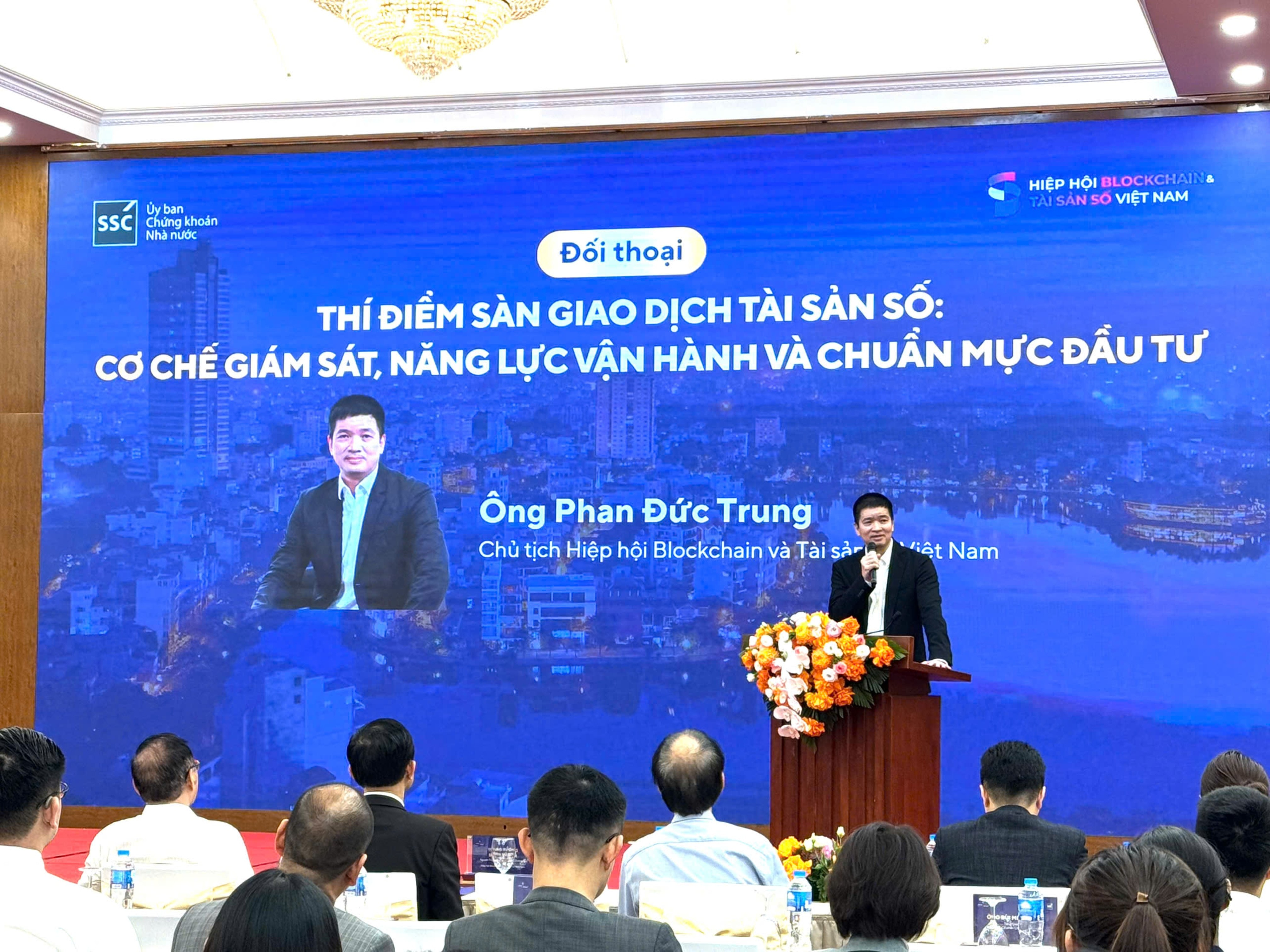 ông Phan Đức Trung - Chủ tịch Hiệp Hội Blockchain và Tài sản số Việt Nam.