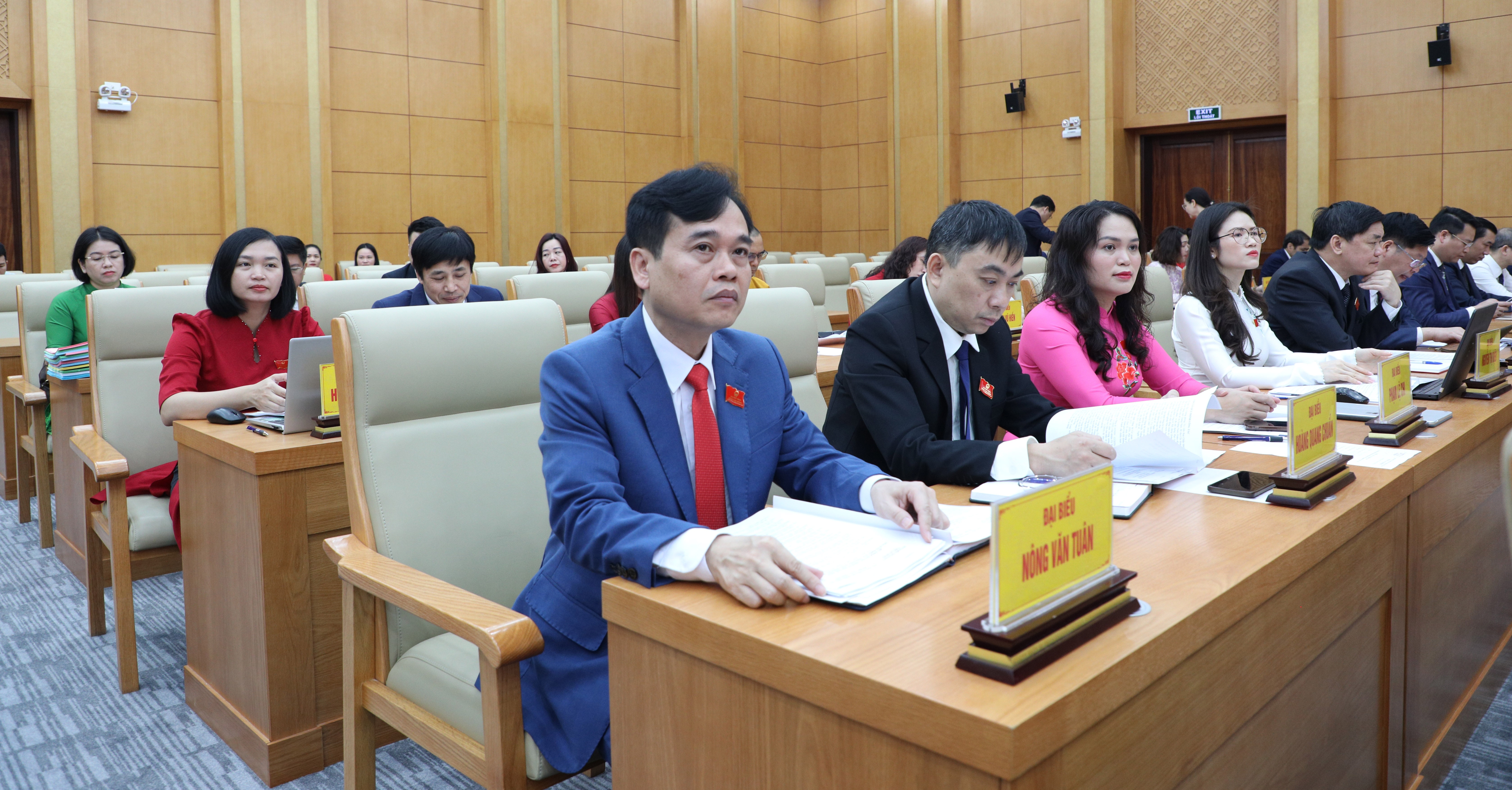 Các đại biểu dự kỳ họp