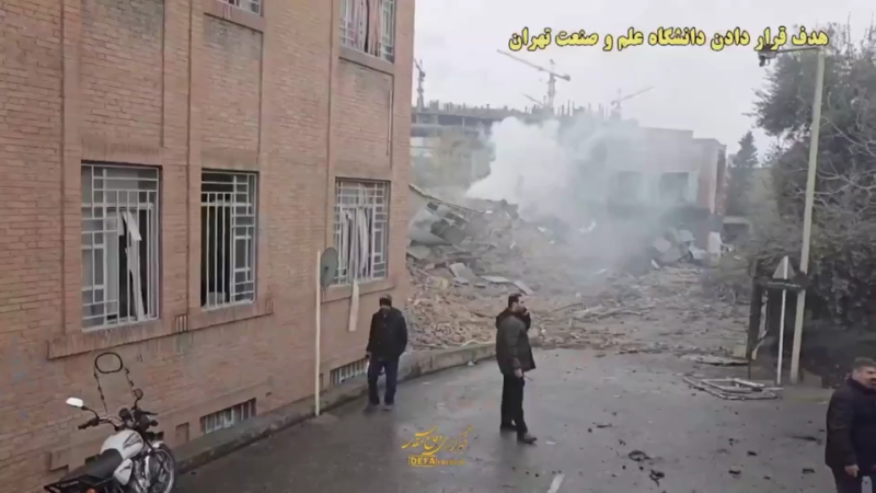 US-Israeli strikes hit Tehran university campus in early hours of Saturday