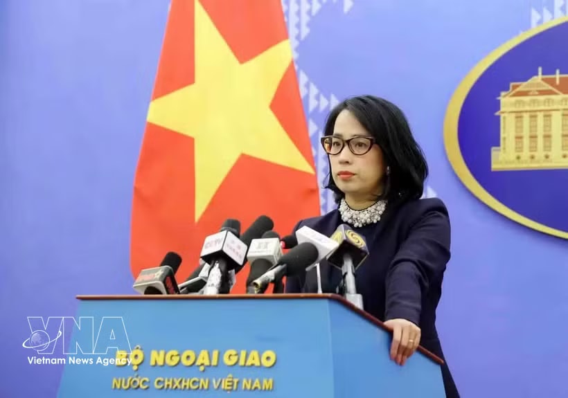 Foreign Ministry’s Spokesperson Pham Thu Hang (Photo: VNA)