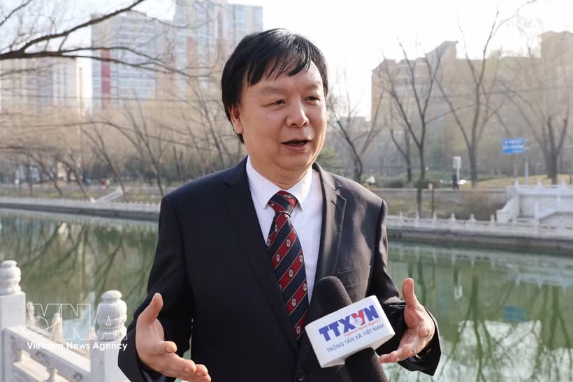 Prof. Mi Liang, Director of the Southeast Asia Research Centre at Beijing Foreign Studies University, China (Photo: VNA)