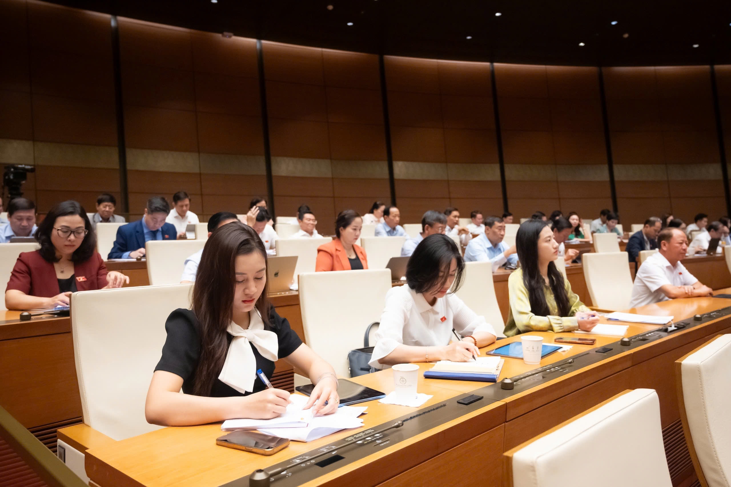 Quốc hội nghe Tờ trình và Báo cáo thẩm tra về các dự án luật 5
