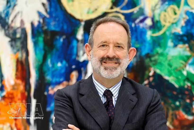 Italian Ambassador to Vietnam Marco Della Seta (Photo: VNA)