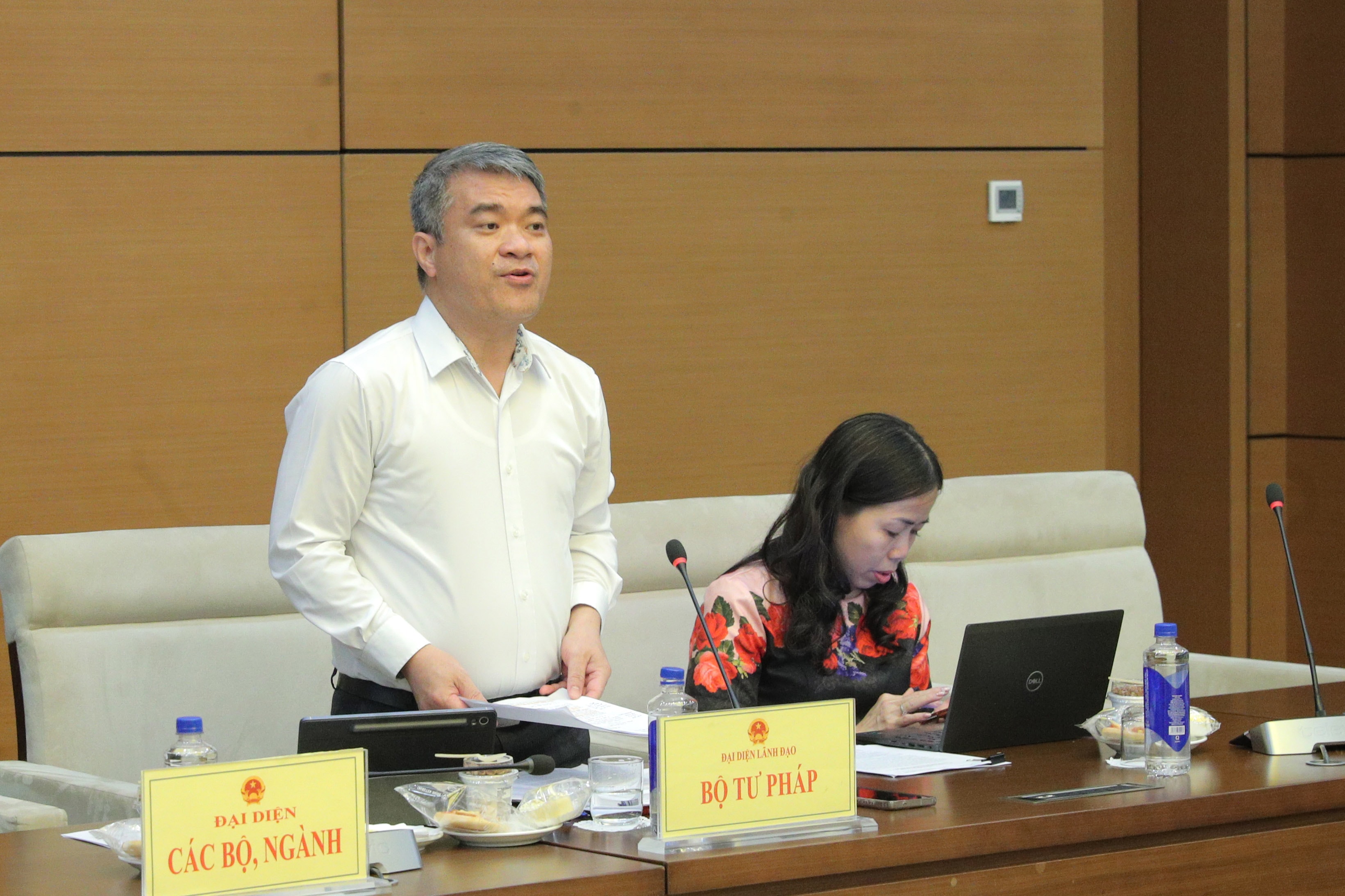 Thứ trưởng Bộ Tư pháp Nguyễn Thanh Tú