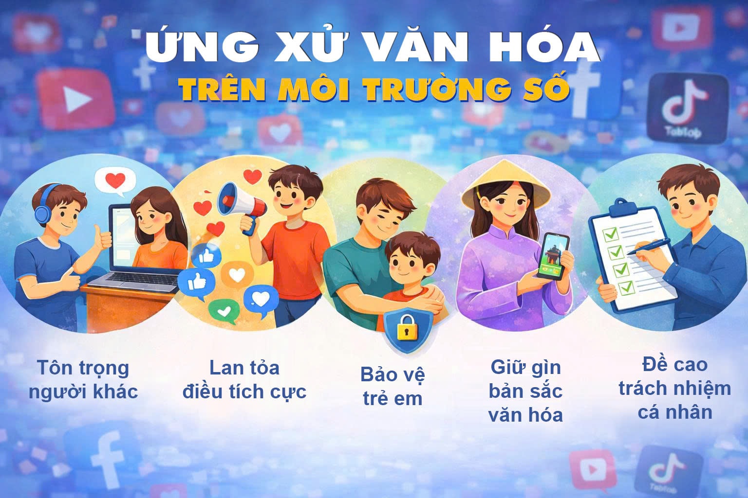 Ứng xử văn hóa trên môi trường số