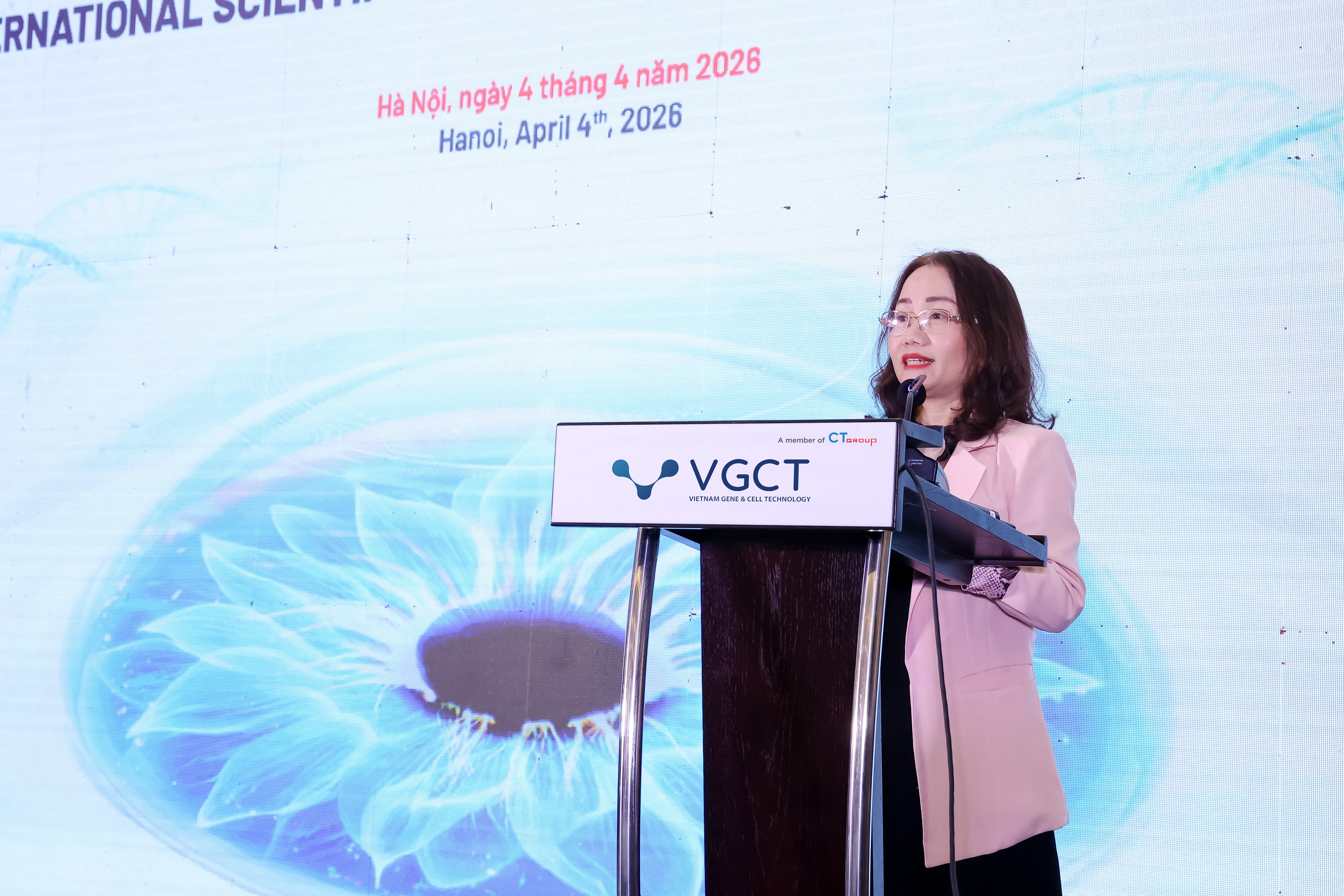 4. TS Đặng Thị Tươi - Phó TGĐ VGCT phát biểu khai mạc (1)