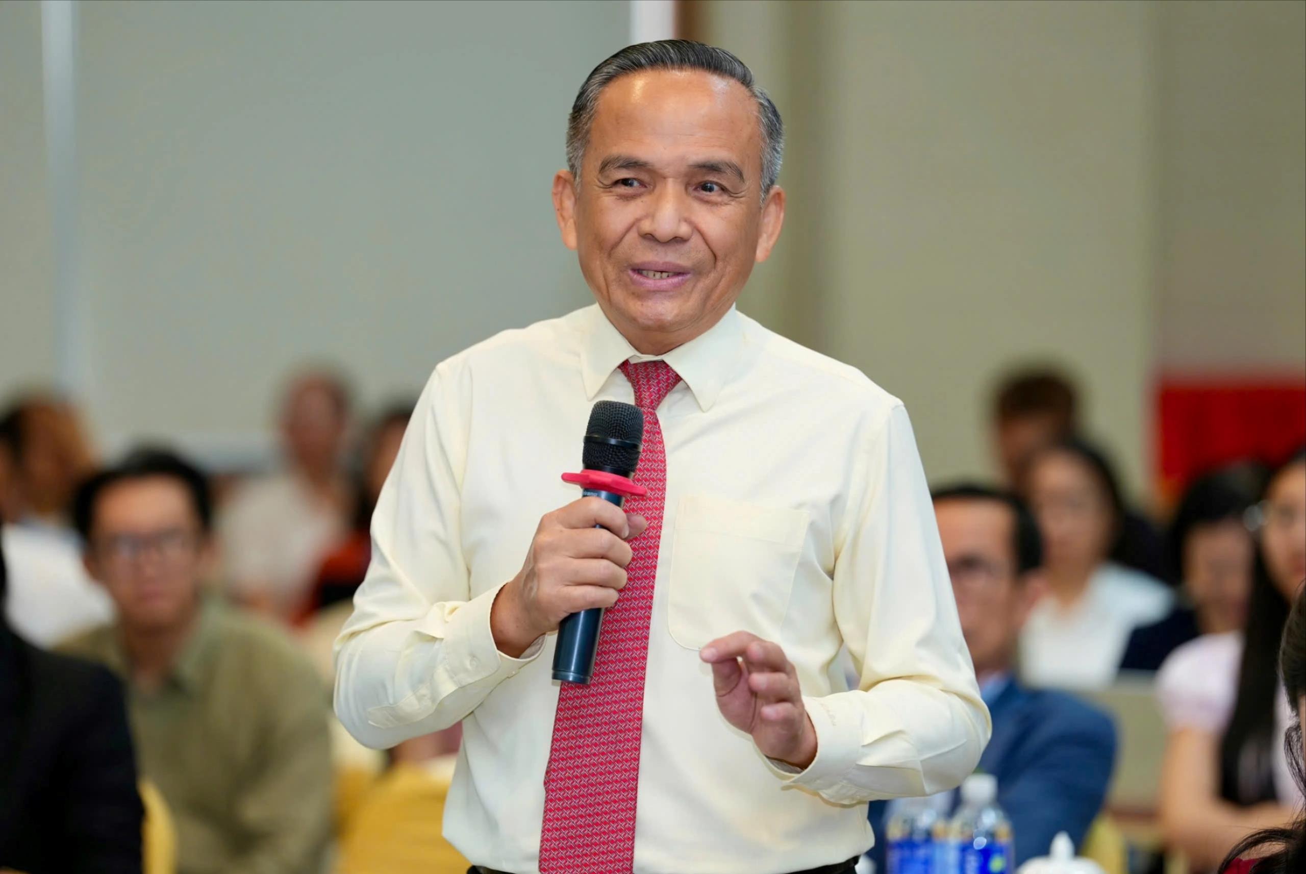 Hiệp hội Bất động sản TP. Hồ Ch&iacute; Minh (HoREA) L&ecirc; Ho&agrave;ng Ch&acirc;u. Ảnh: ĐL