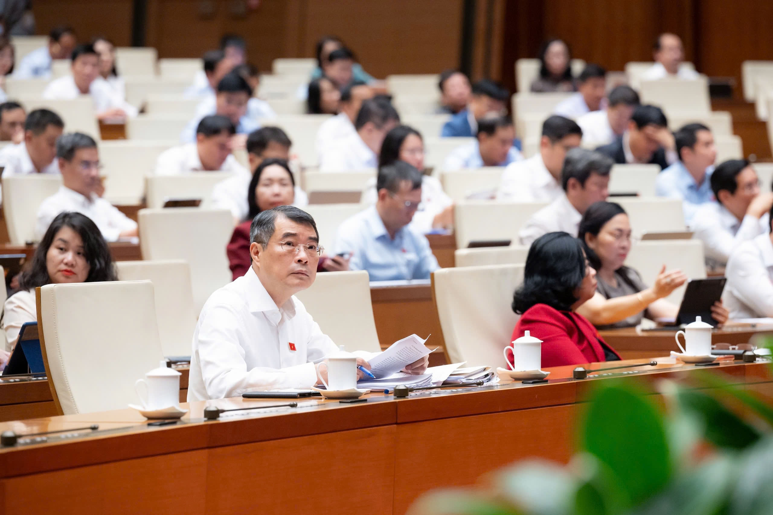 Quốc hội biểu quyết thông qua việc bổ sung chương trình Kỳ họp thứ Nhất 8