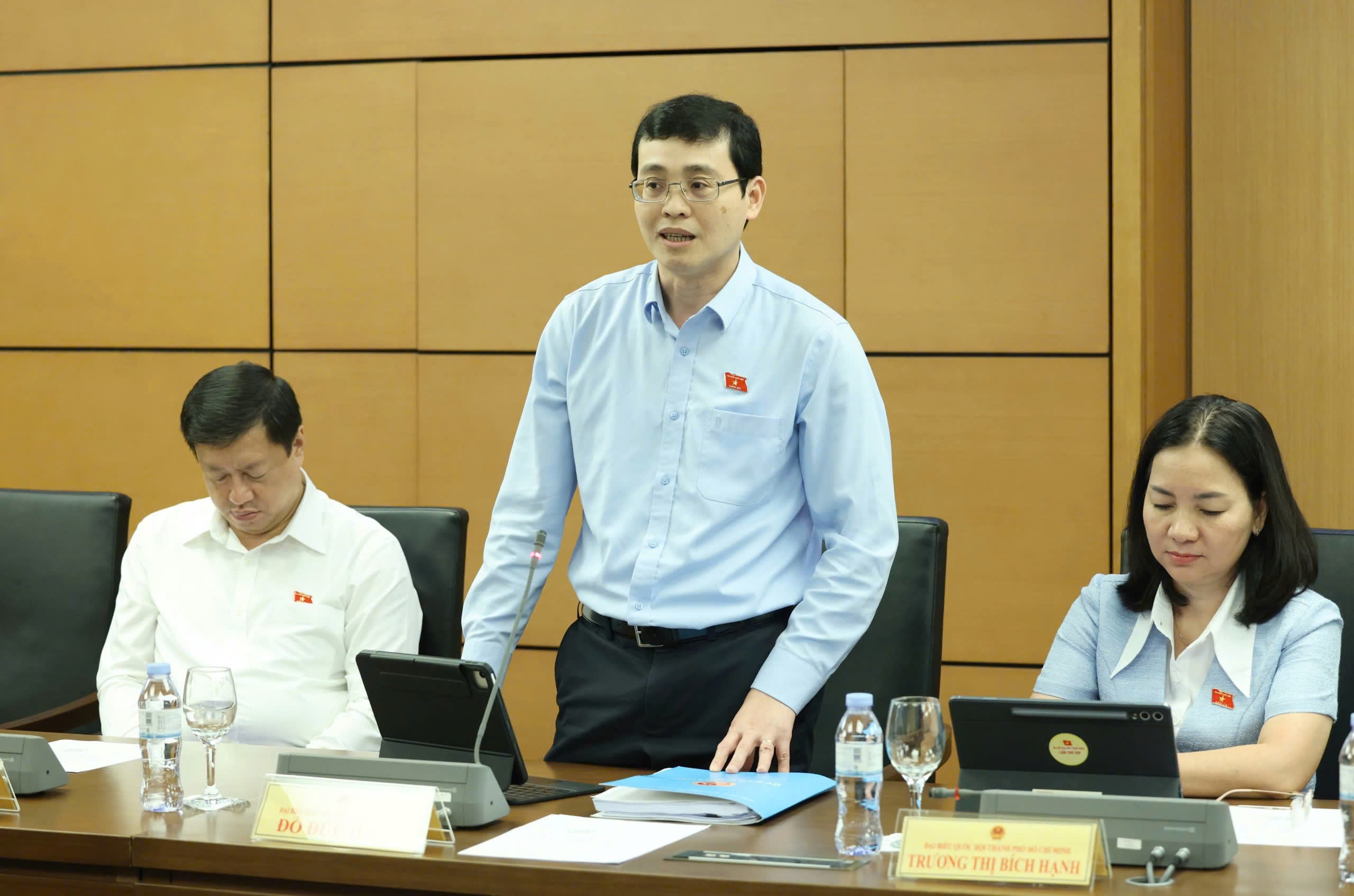 ĐBQH Đỗ Đức Hiển (TP. Hồ Chí Minh) phát biểu