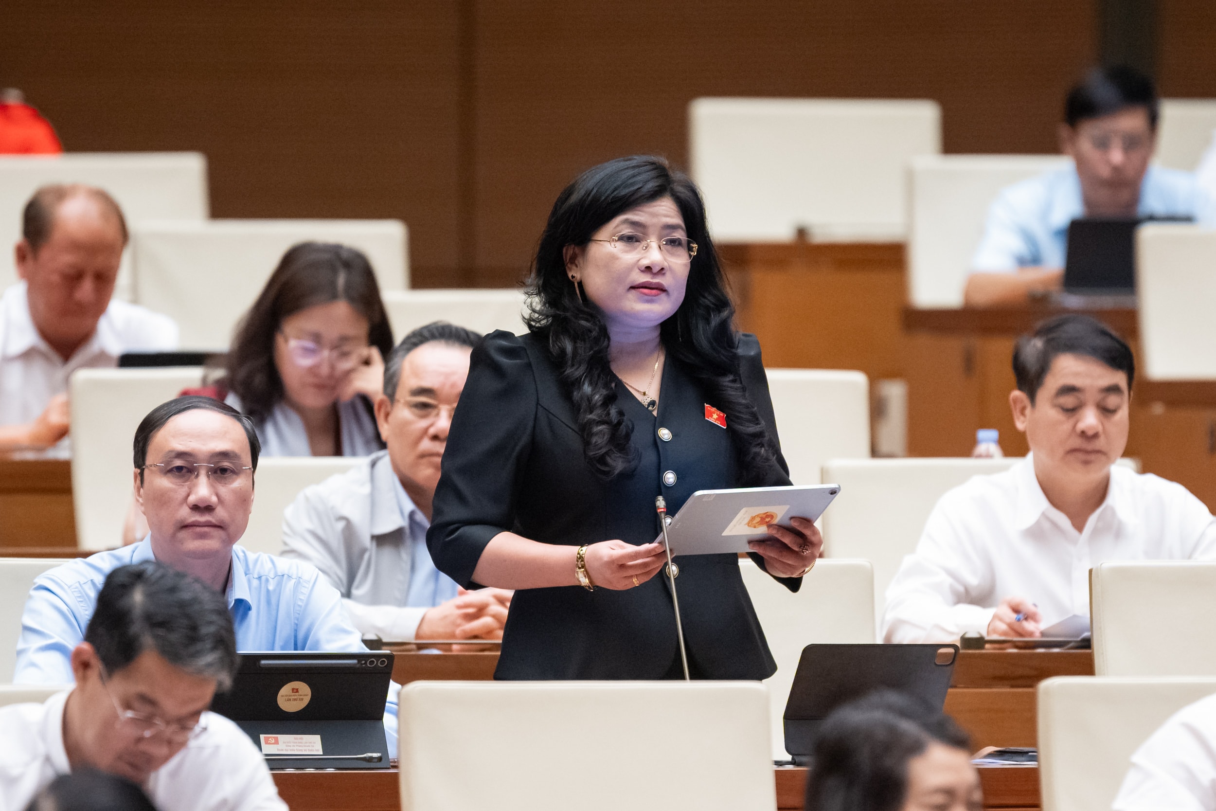 Abgeordneter der Nationalversammlung Dang Thi My Huong (Khanh Hoa)