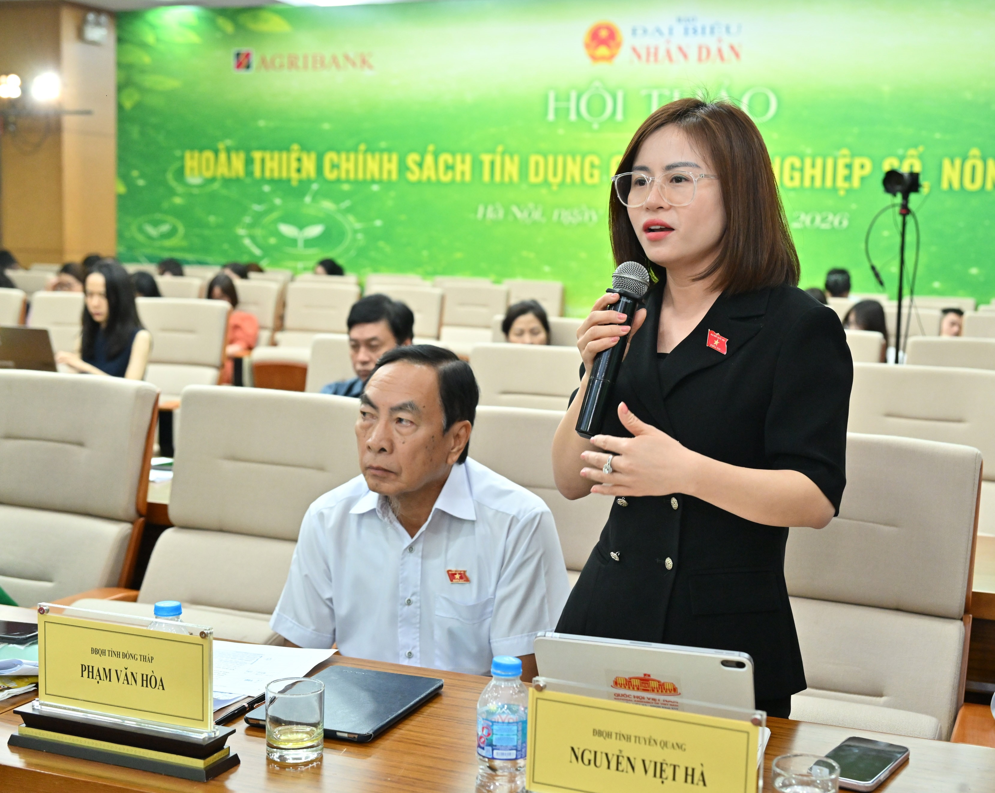 ĐBQH Nguyễn Việt Hà (Tuyên Quang) phát biểu