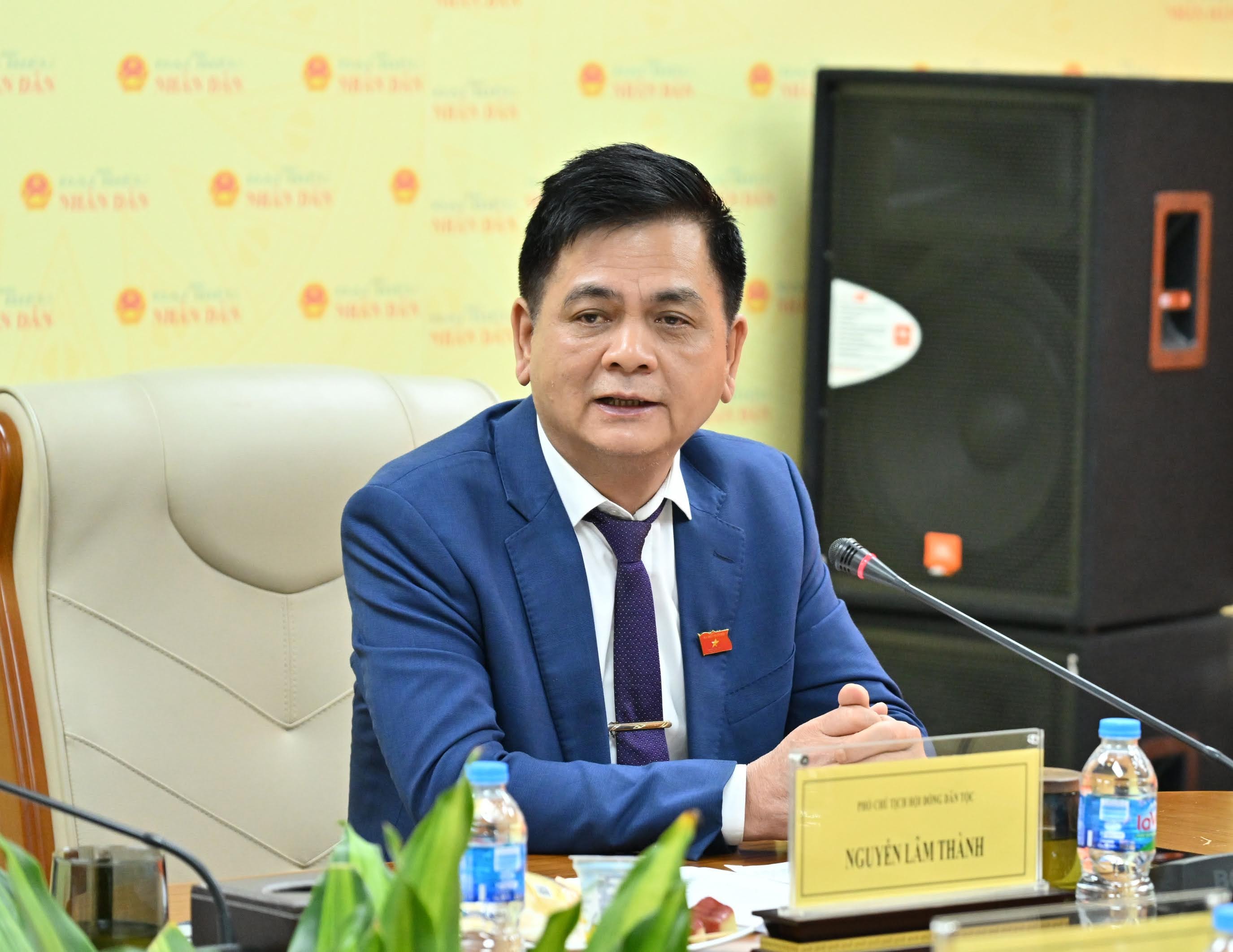 Ông Nguyễn Lâm Thành, Phó Chủ tịch Hội đồng Dân tộcVQK_6142