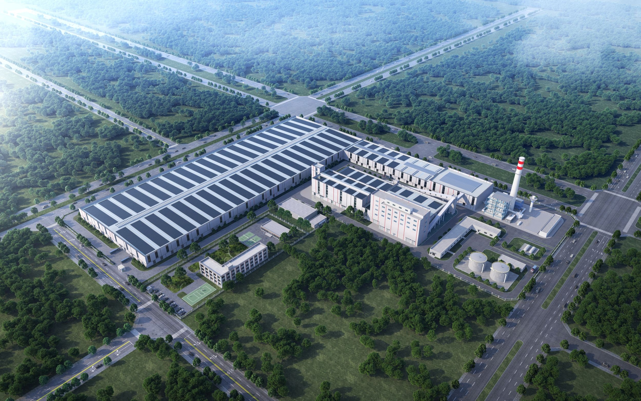 Nhà máy sx kính hoa siêu trắng