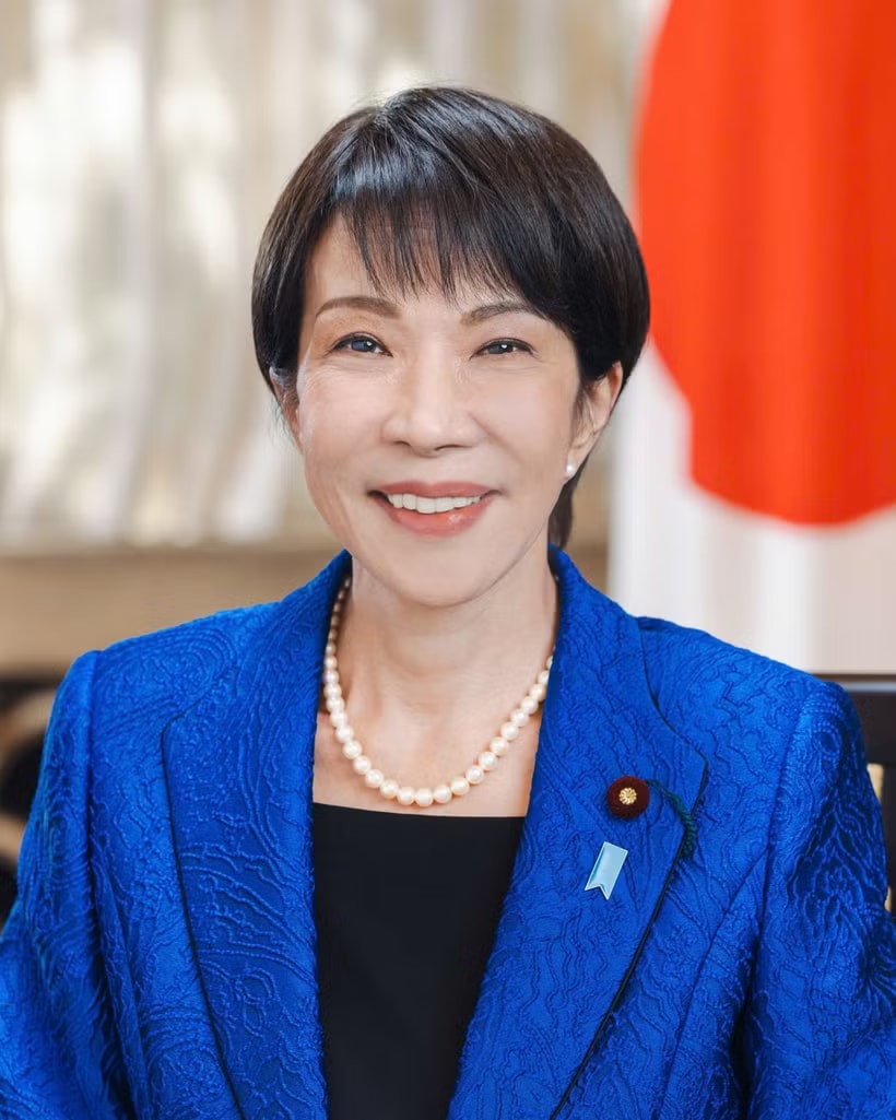 Japanese Prime Minister Sanae Takaichi. (Source: Japan's Cabinet Public Affairs Office)