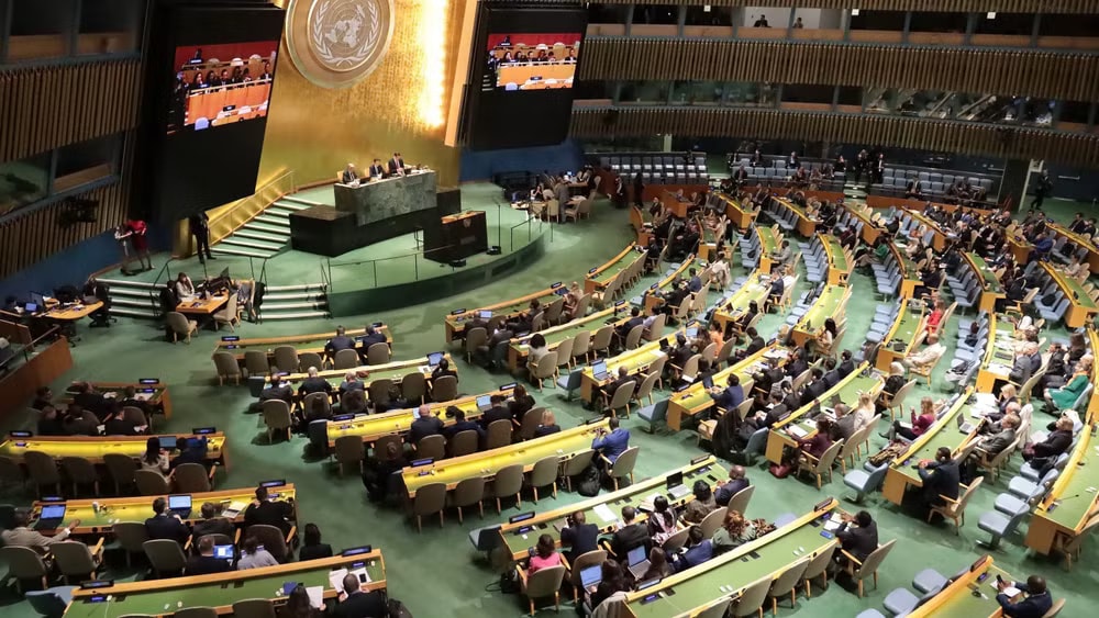 A view of the opening session of the 11th Review Conference of the Parties to the Treaty on the Non-Proliferation of Nuclear Weapons (NPT) in New York on April 27. (Photo: VNA) 2.jpg