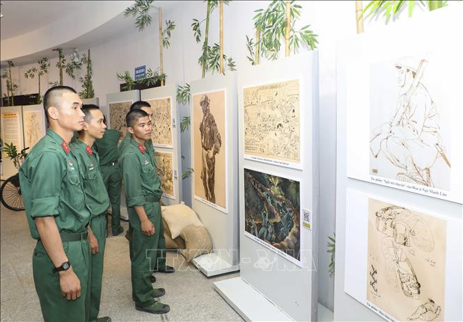 TL Từ ký họa chiến trường