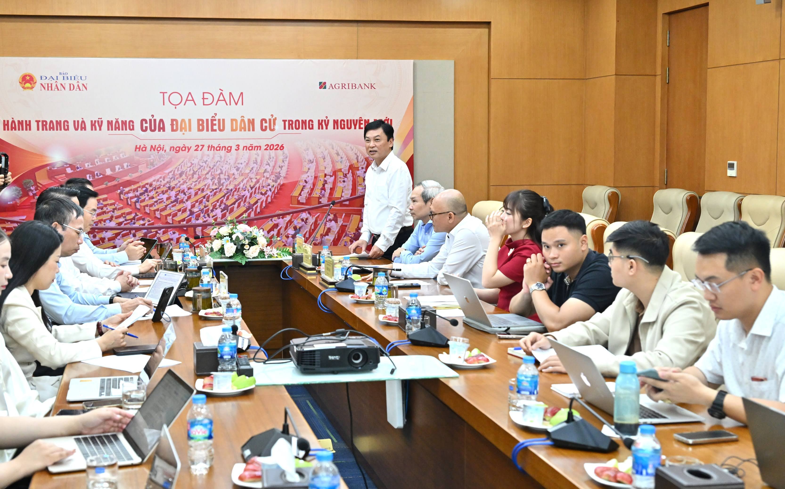 Phó Tổng biên tập Lê Thanh Kim phát biểuVQK_7657