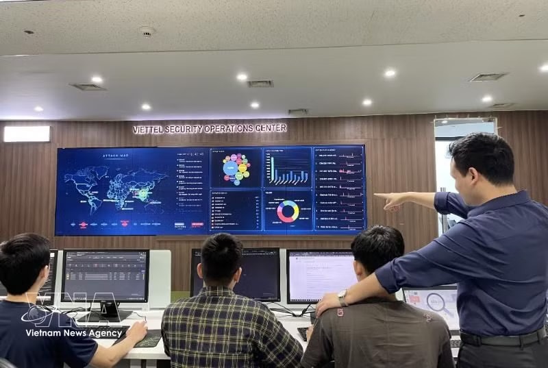 Viettel Cyber Security wins 2022 Cybersecurity Excellence Awards. (Photo: VNA)
