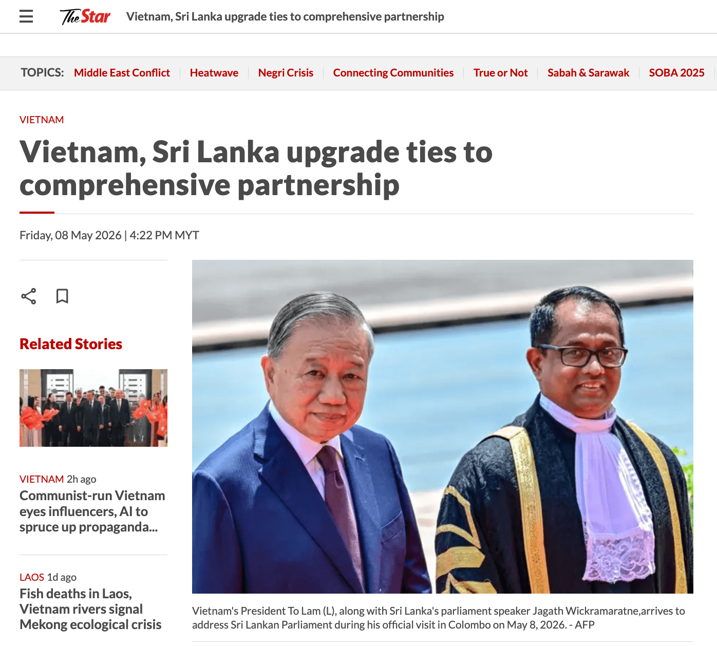 to lam sri 7
