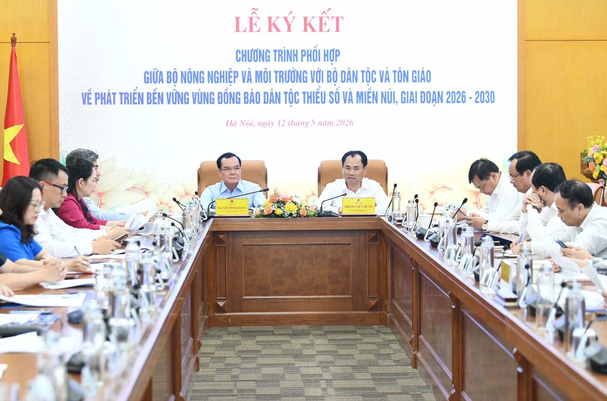 Quang cảnh Lễ ký kết