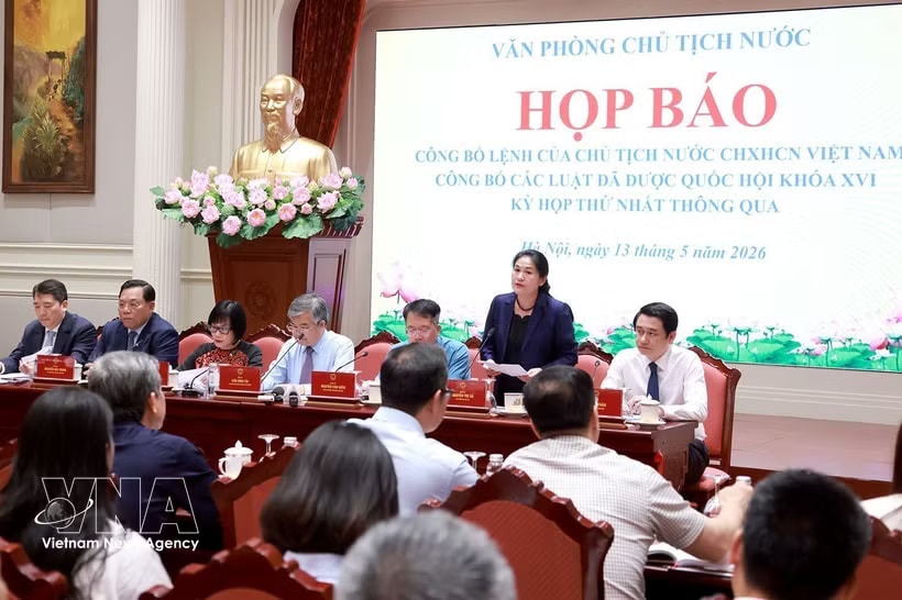 Laws proclaimed, paving way for national breakthrough development in new era