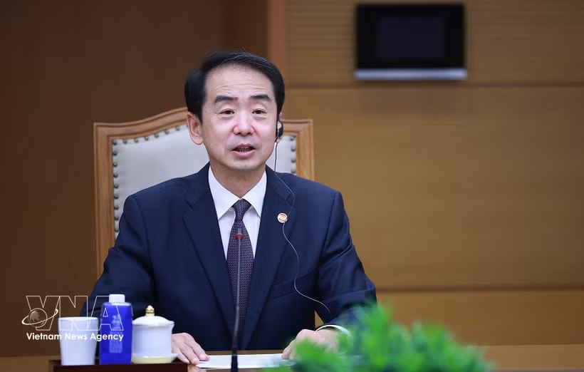Chinese Ambassador to Vietnam He Wei (Photo: VNA)