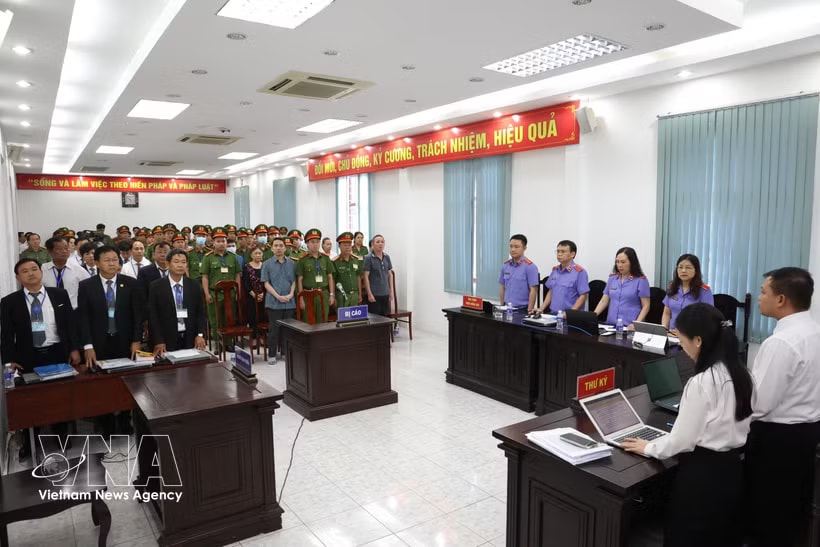 An overview of the court on May 14 (Photo: VNA)