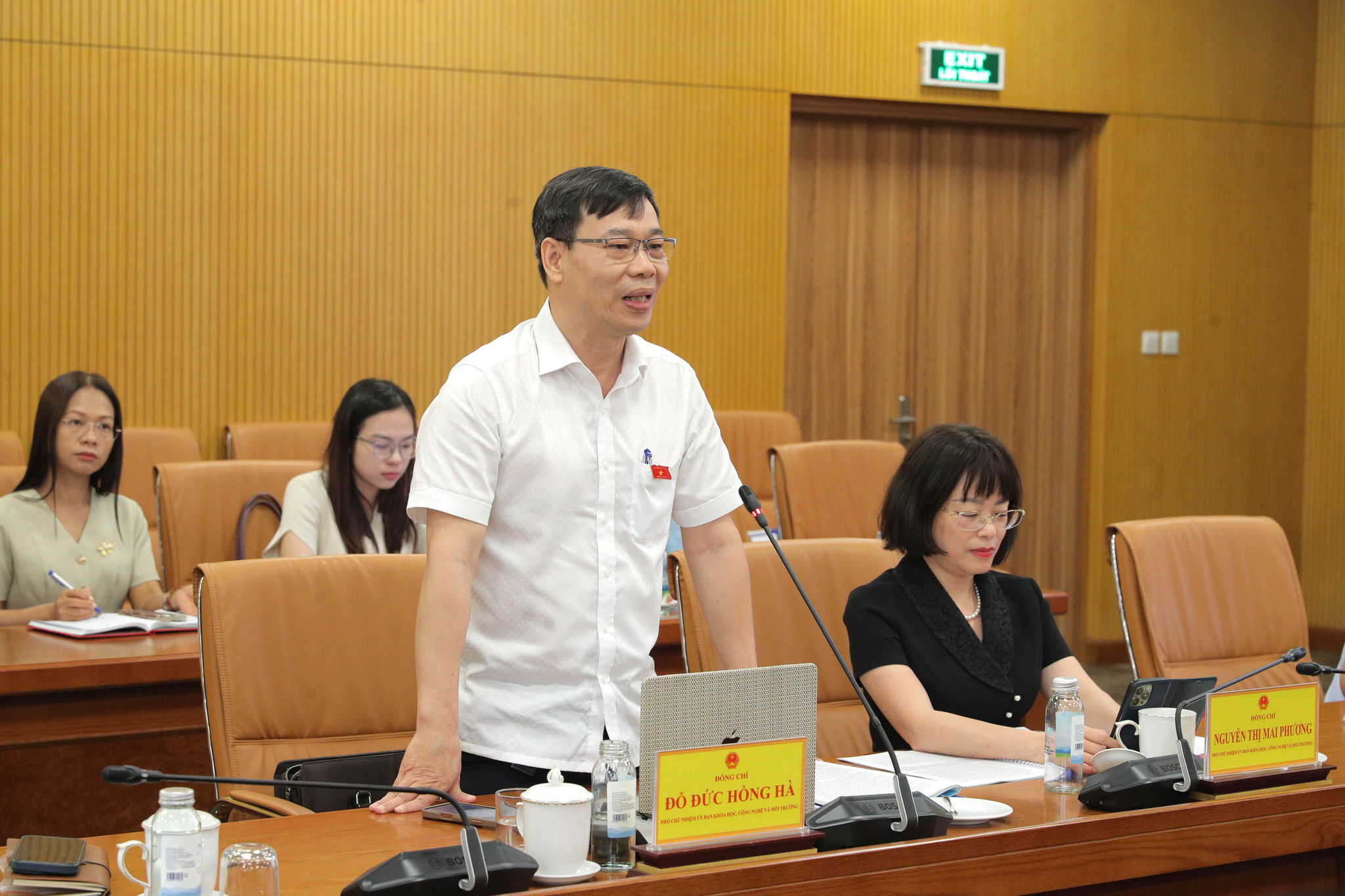 Phó Chủ nhiệm Ủy ban Khoa học, Công nghệ và Môi trường Đỗ Đức Hồng Hà