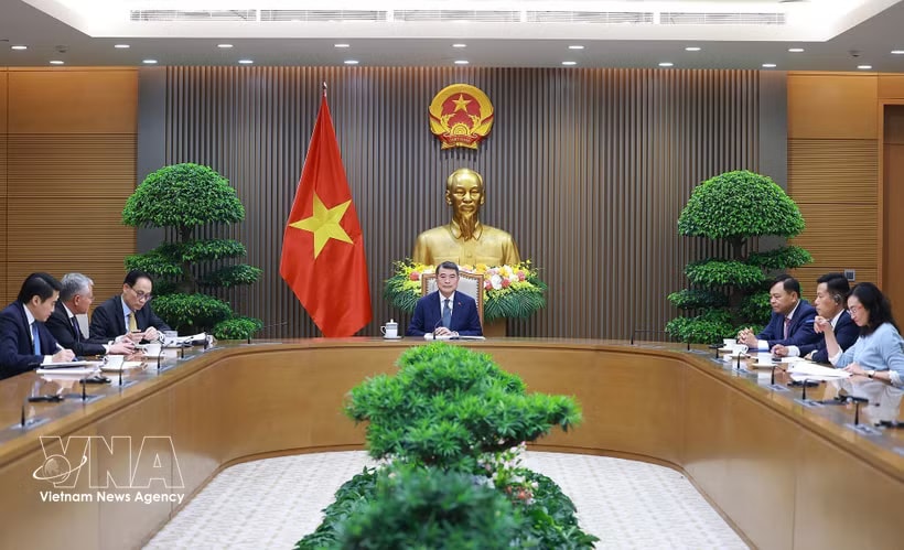 Prime Minister Le Minh Hung has a phone conversation with New Zealand’s Prime Minister Christopher Luxon on May 20 (Photo: VNA)