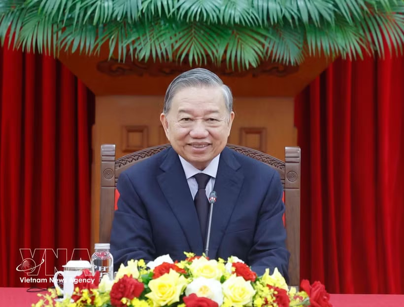 General Secretary of the Communist Party of Vietnam Central Committee and State President To Lam (Photo: VNA)