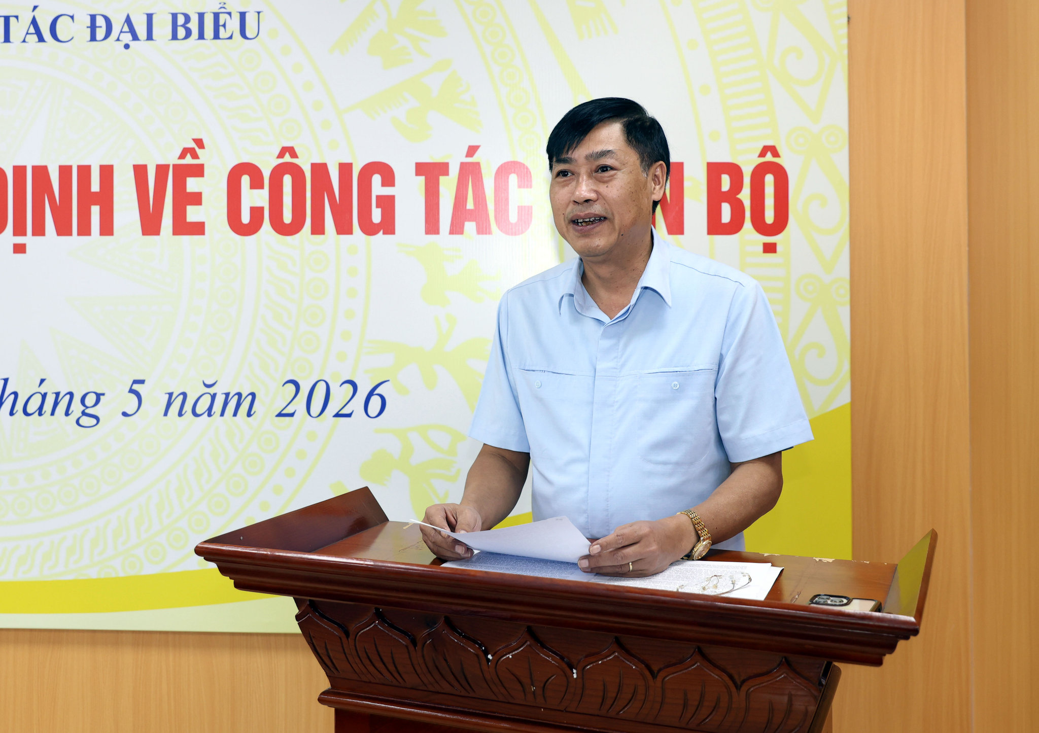 QQ88k Win Ủy ban Công tác đại biểu Nguyễn Hữu Đông phát biểu tại buổi Lễ