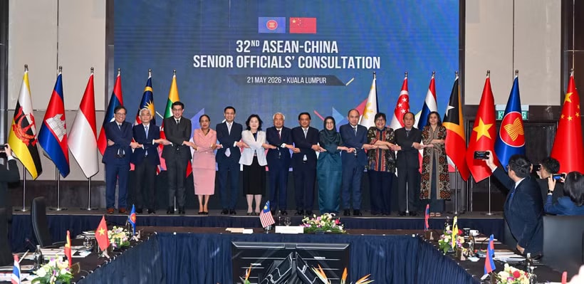 Senior Officials of ASEAN member states and China met on May 21 in Kuala Lumpur for the 32nd ASEAN-China Senior Officials’ Consultation (ACSOC) (Photo: Ministry of Foreign Affairs)